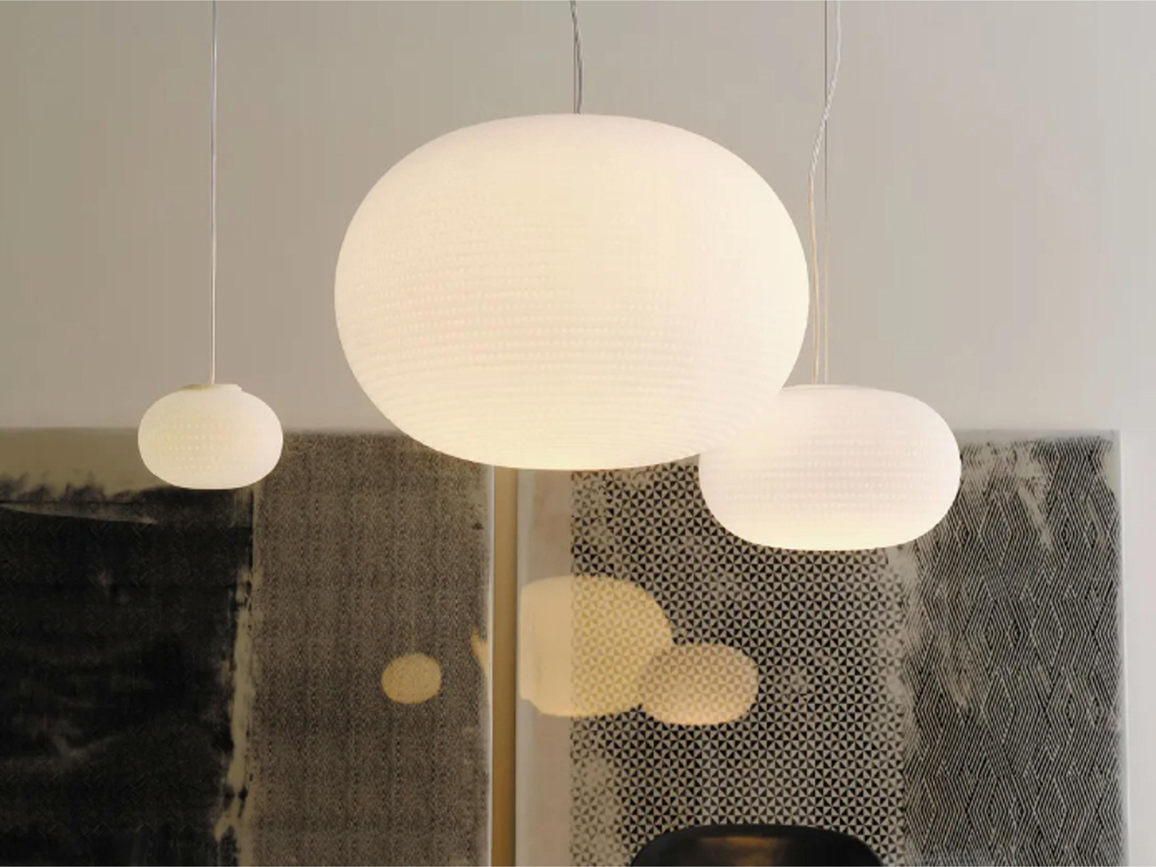 Fontana Arte Bianca White Pendant