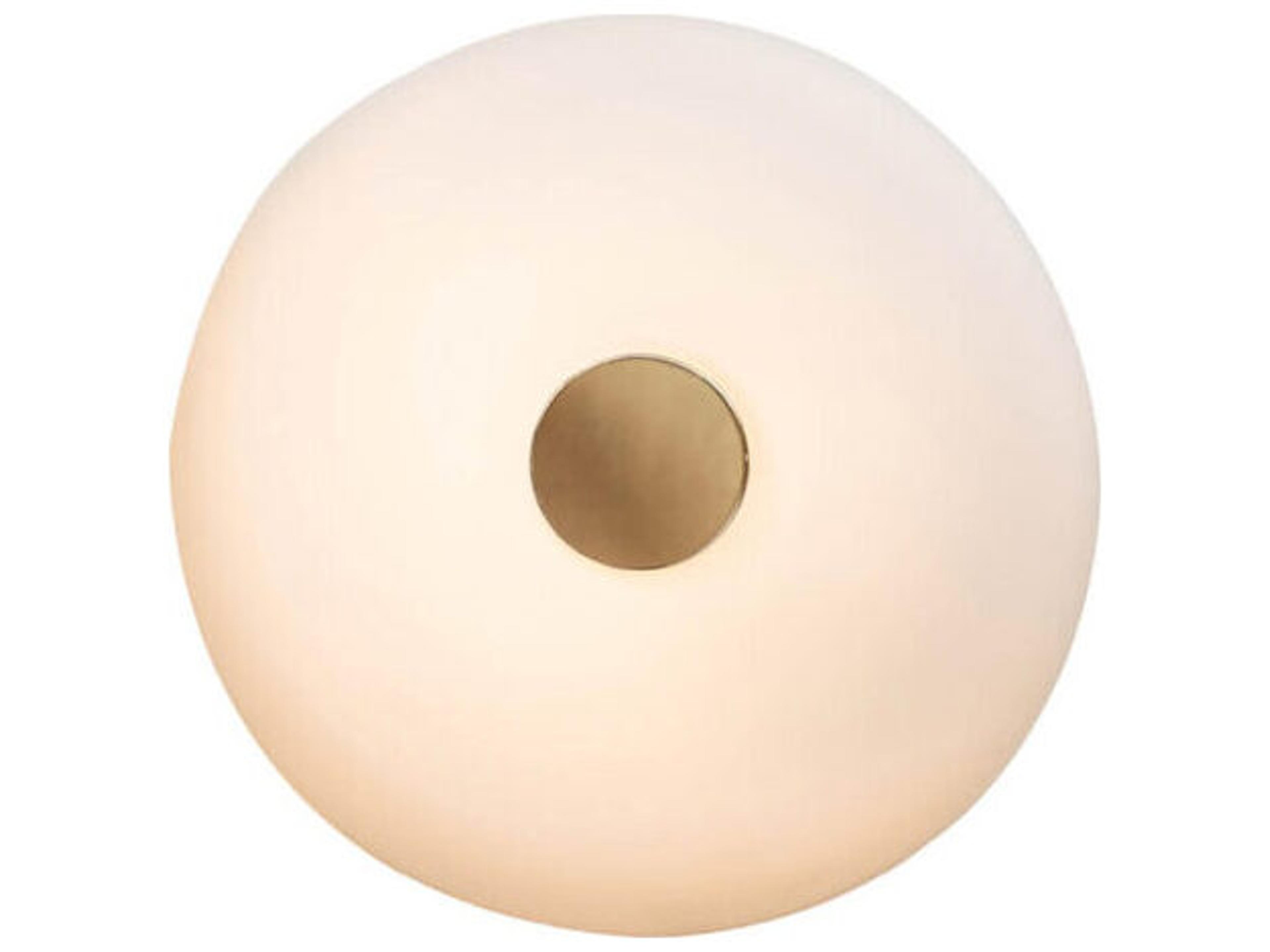 Tropico Gold White Wall Sconce