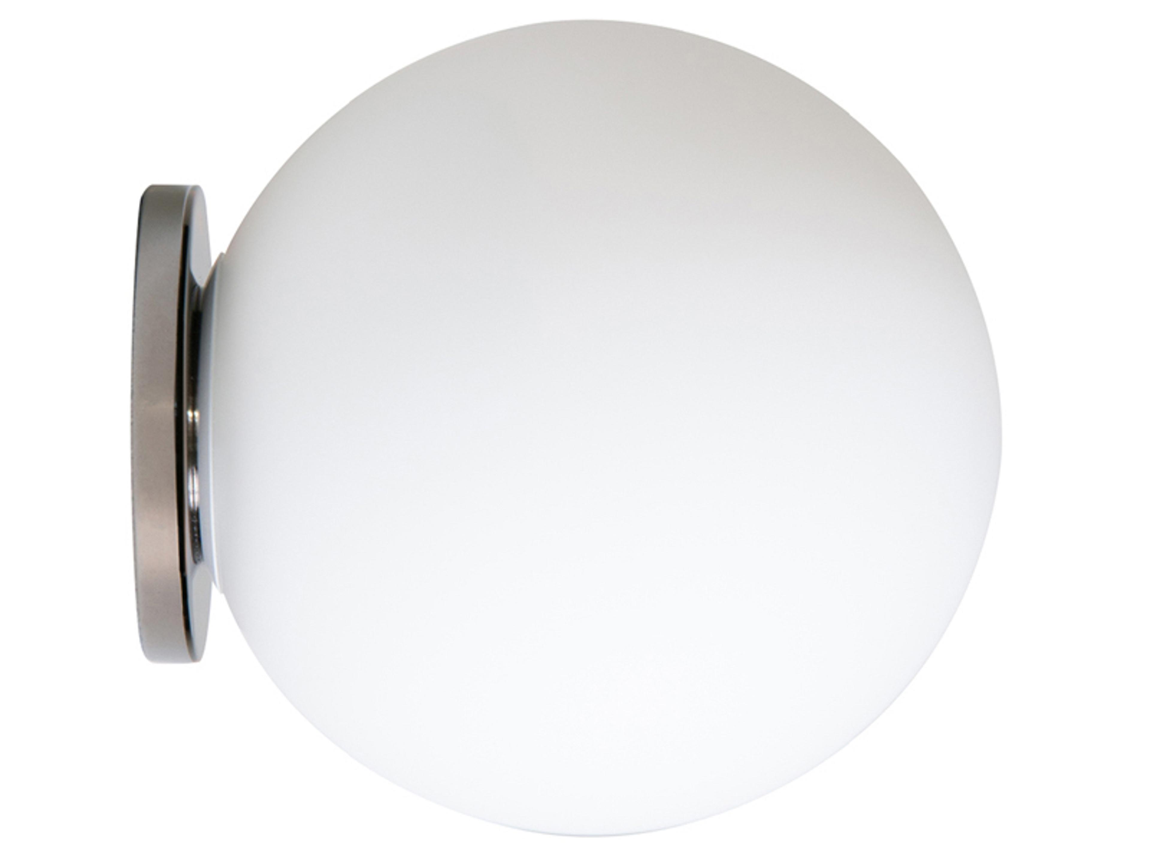 Pallina 1-Light Black Glass LED Wall Sconce