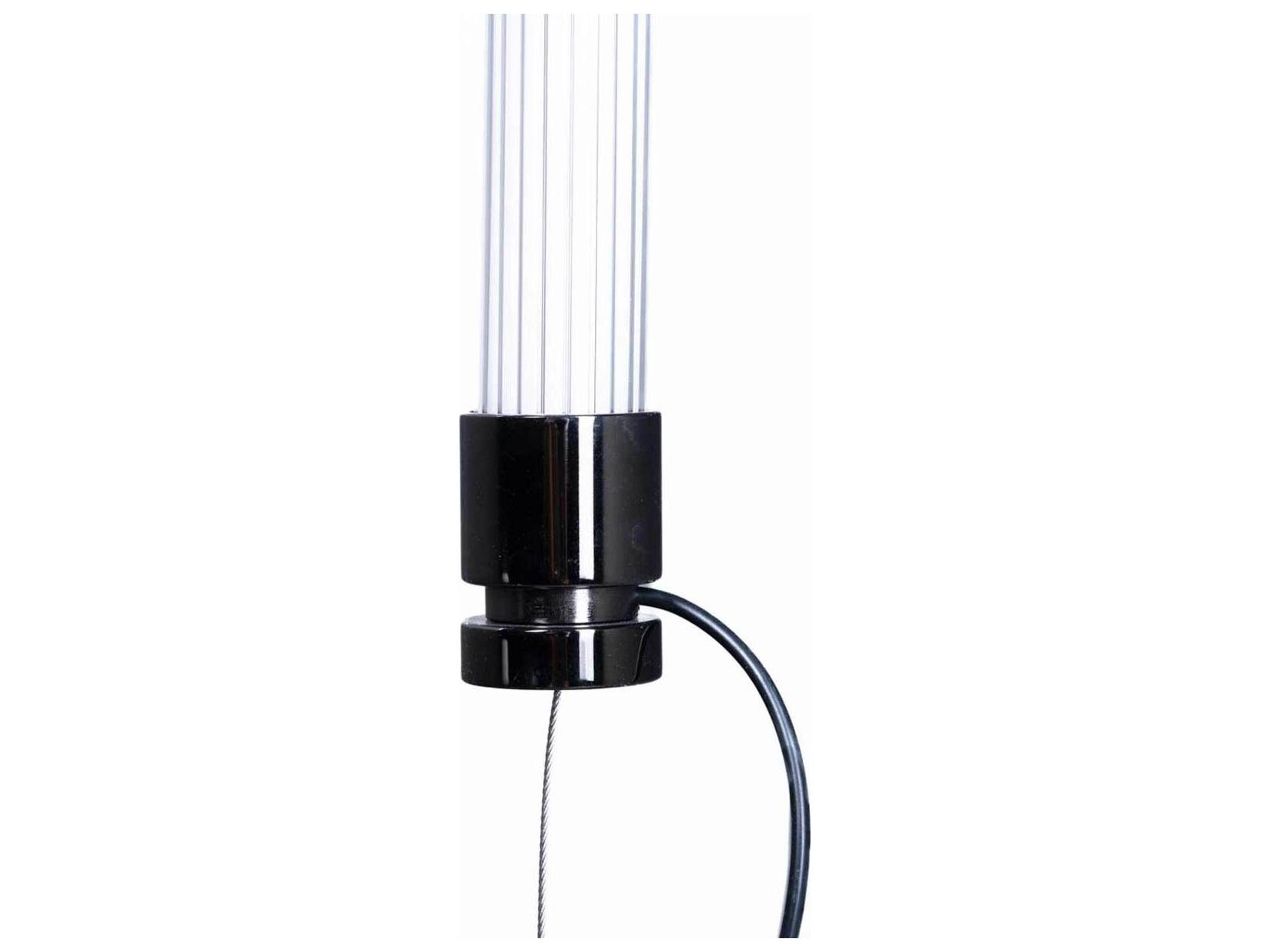 Fontana Arte Oort Black Linear Mini Pendant