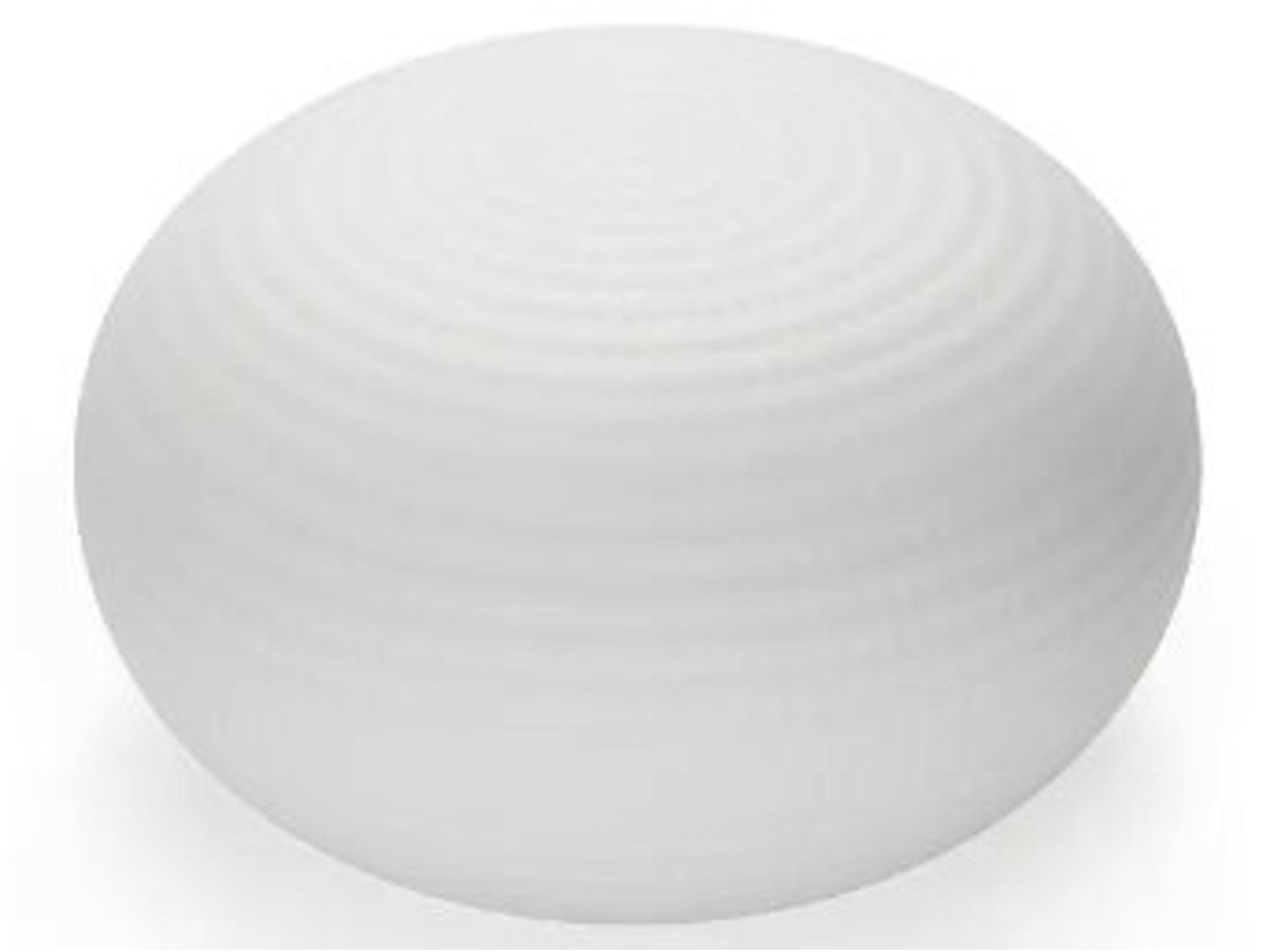 Bianca Medium Table Lamp in White Blown Glass