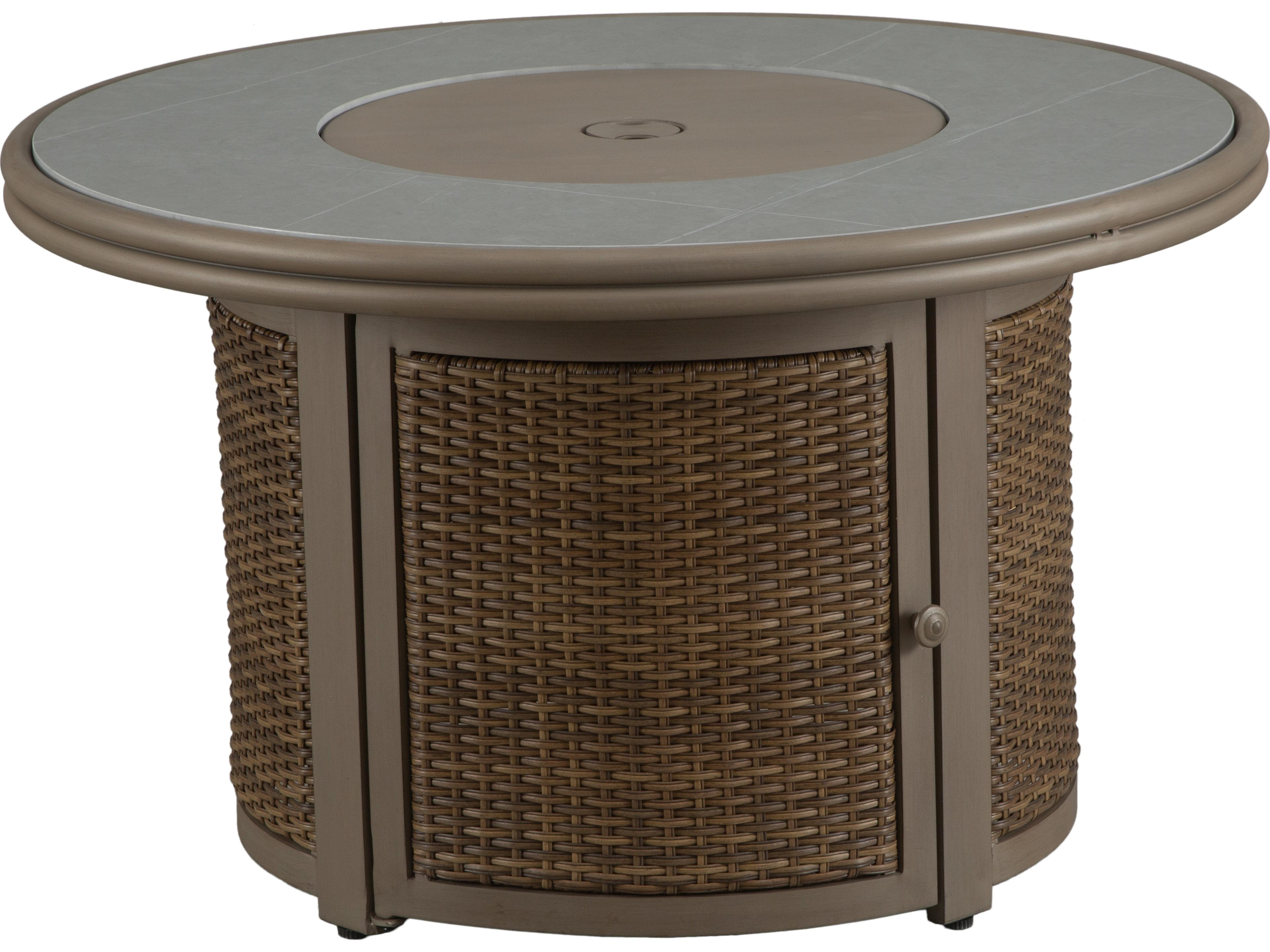Drew and Jonathan Home Skyline Aluminum Round Firepit