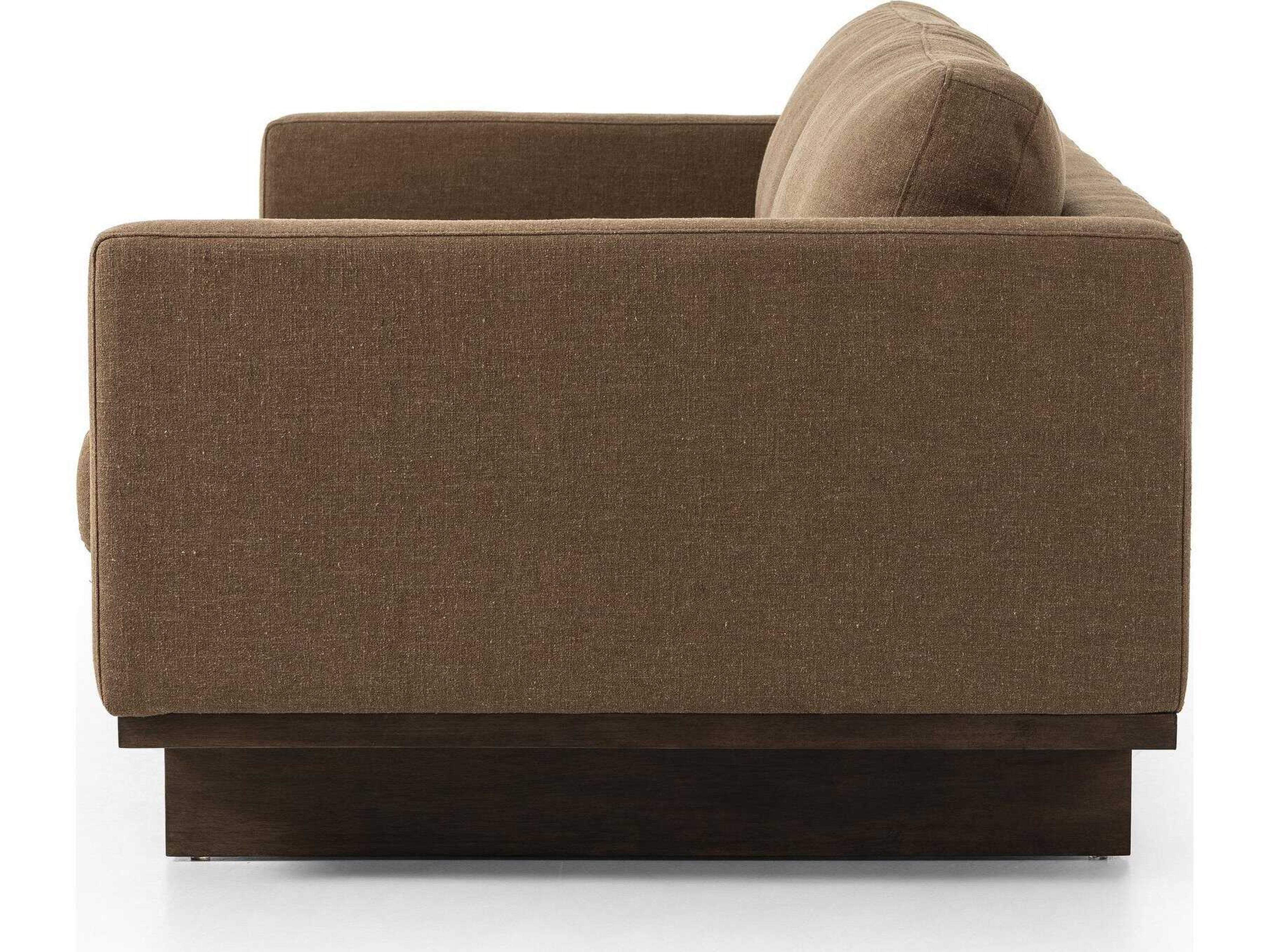 Four Hands Kensington Everly Brown Upholstered Sofa