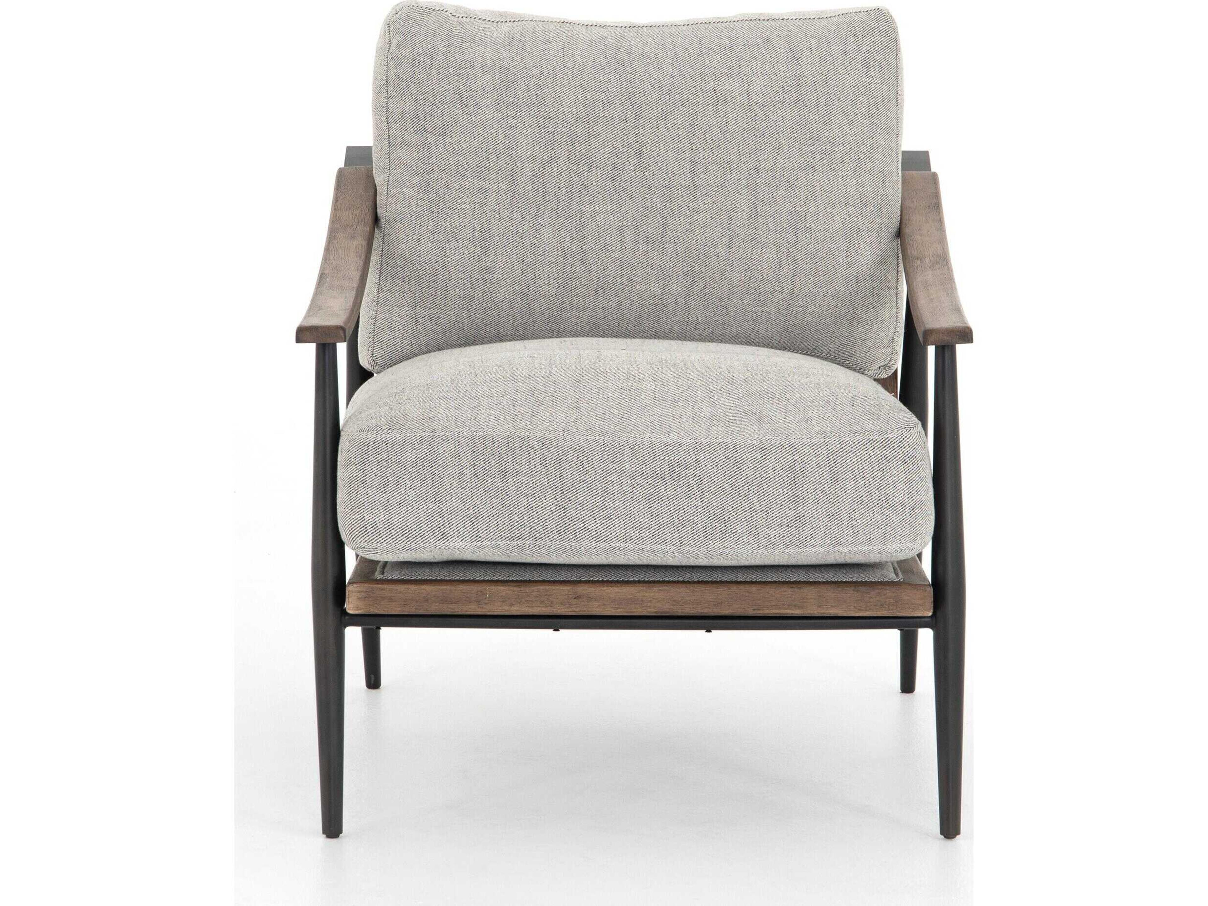 Four Hands Westgate Kennedy Gray Fabric Accent Chair