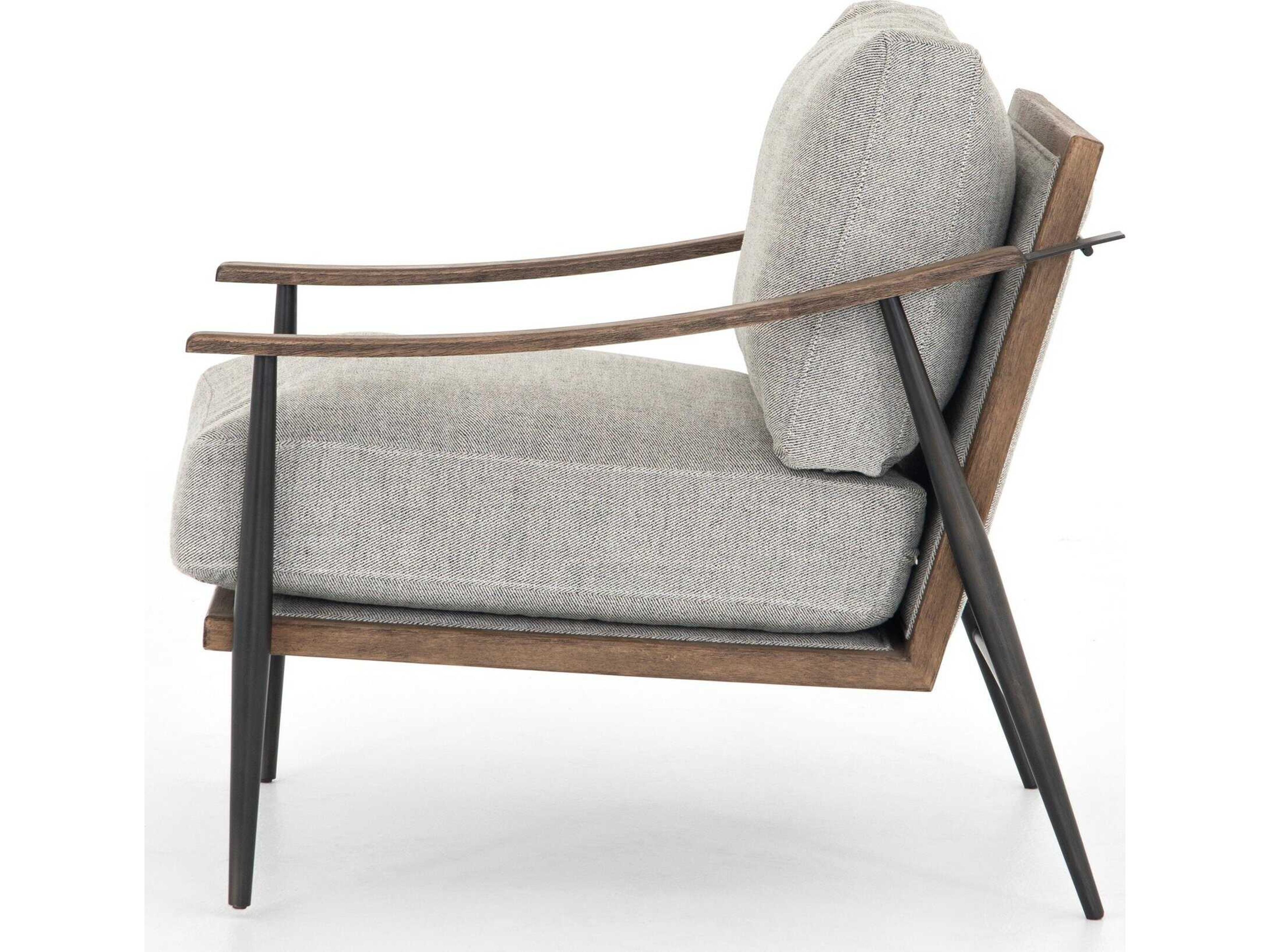 Four Hands Westgate Kennedy Gray Fabric Accent Chair