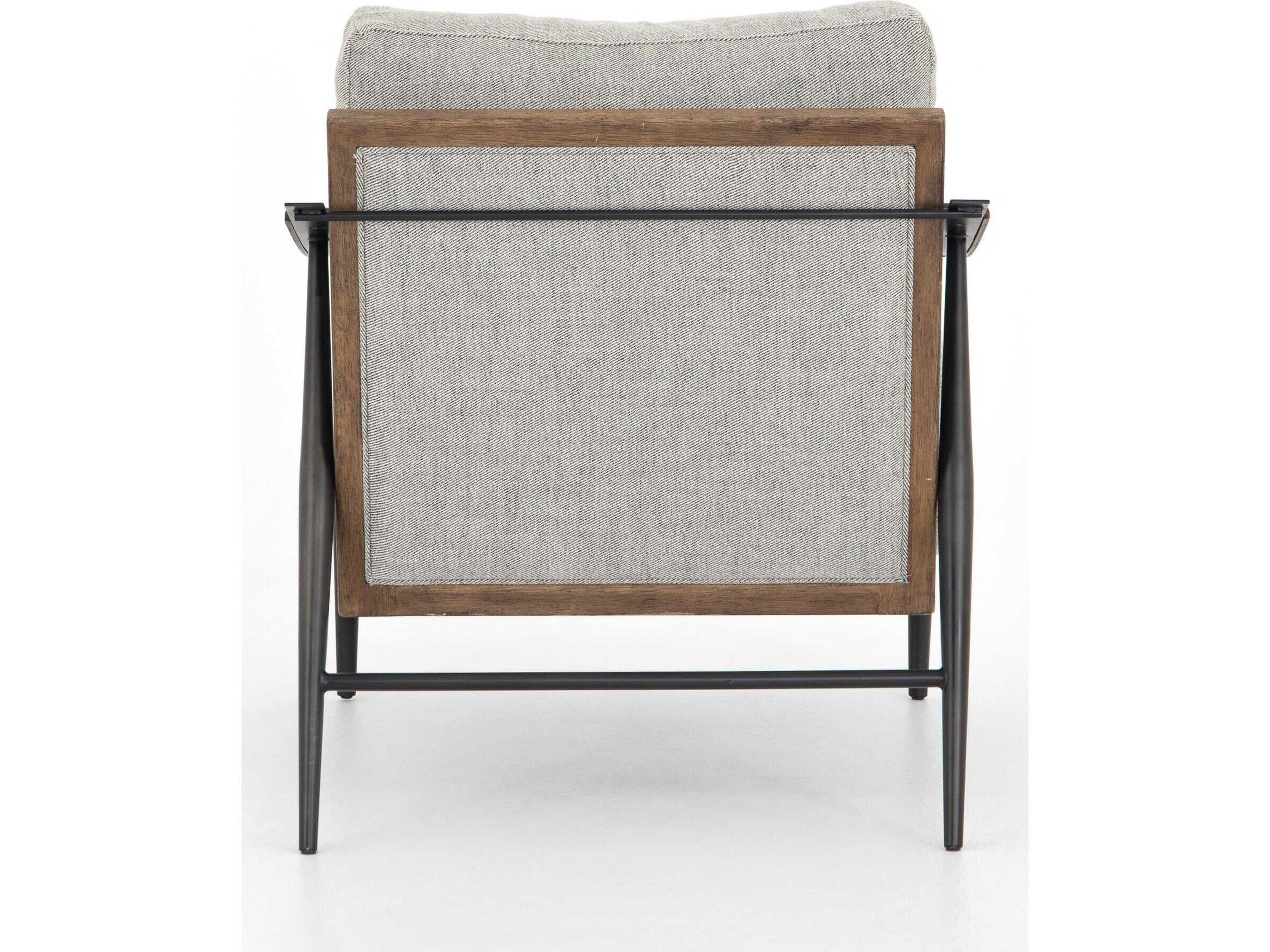 Four Hands Westgate Kennedy Gray Fabric Accent Chair