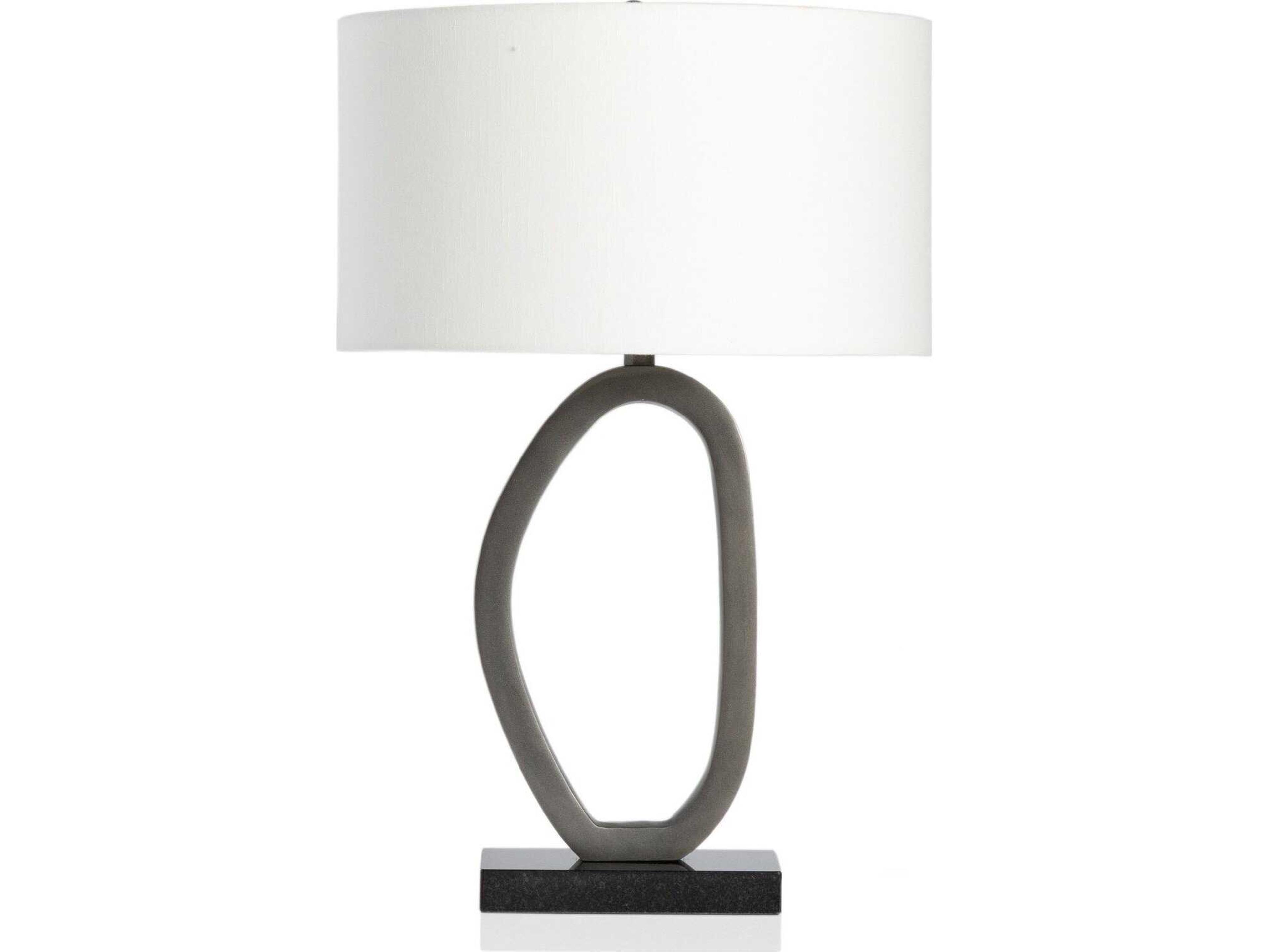 Four Hands Asher Bingley Slate Aluminum Table Lamp