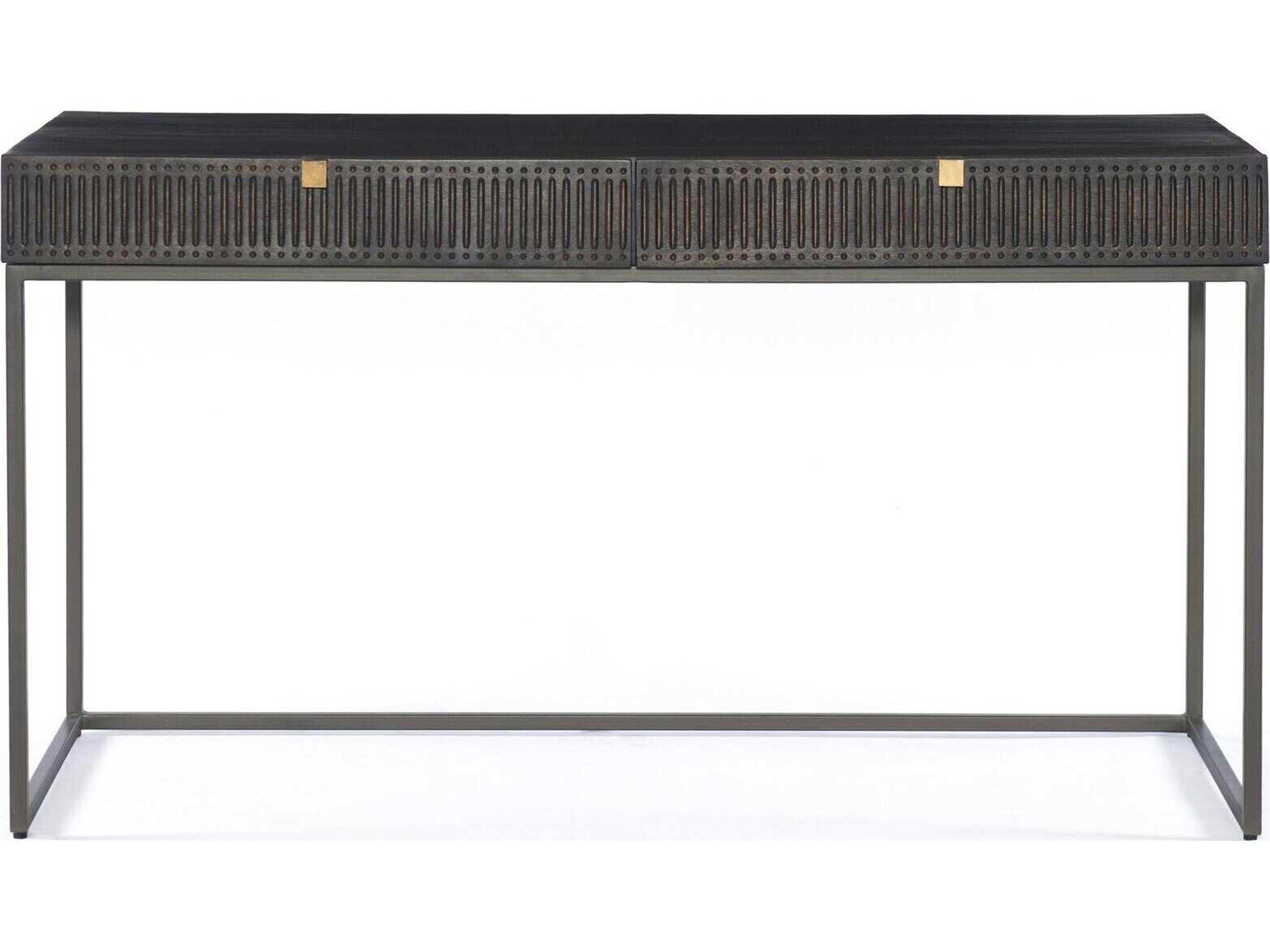 Four Hands Aiden Kelby Brown Mango Wood Writing Desk