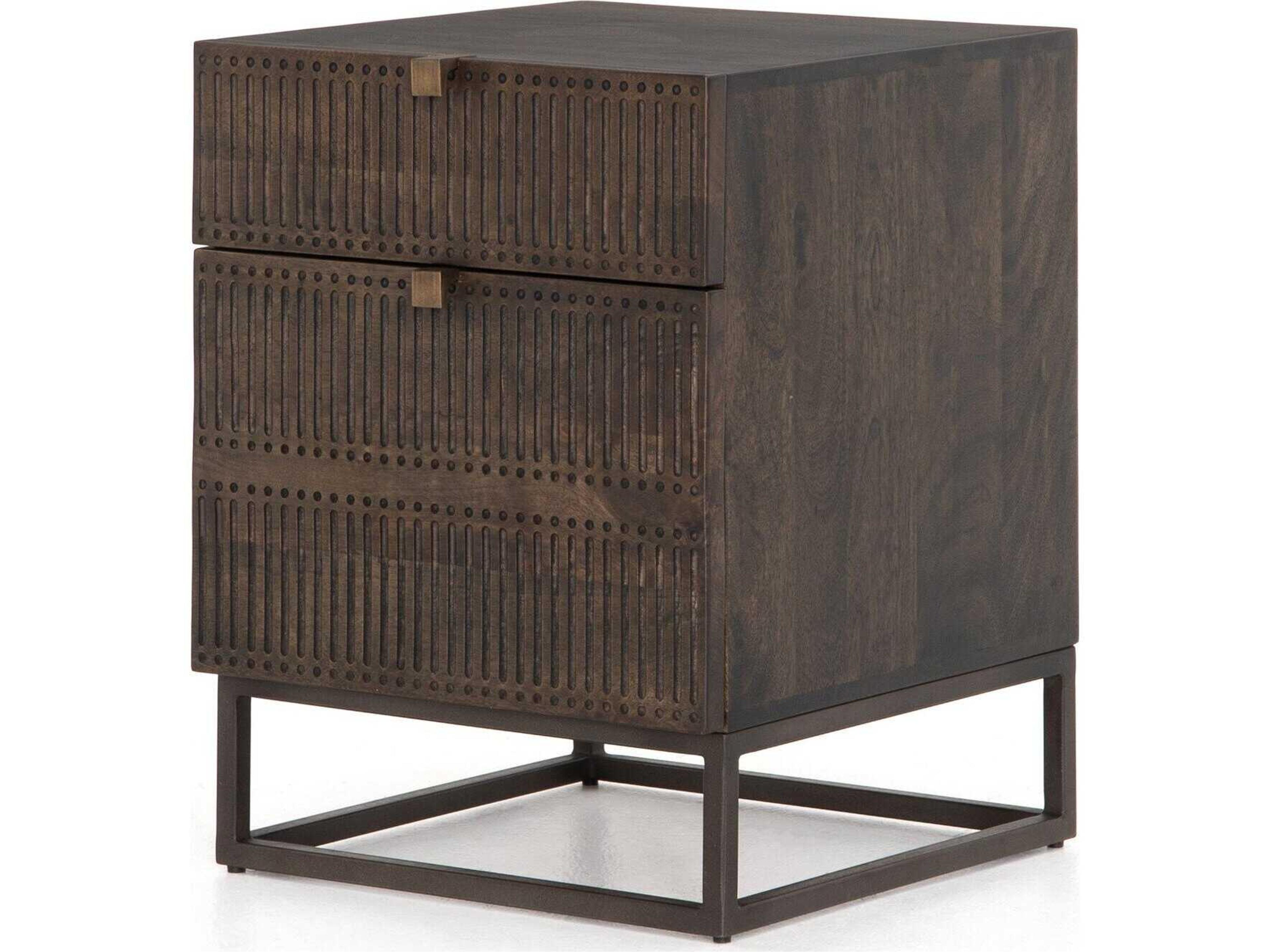Kelby Filing Cabinet Aiden Carved Wood