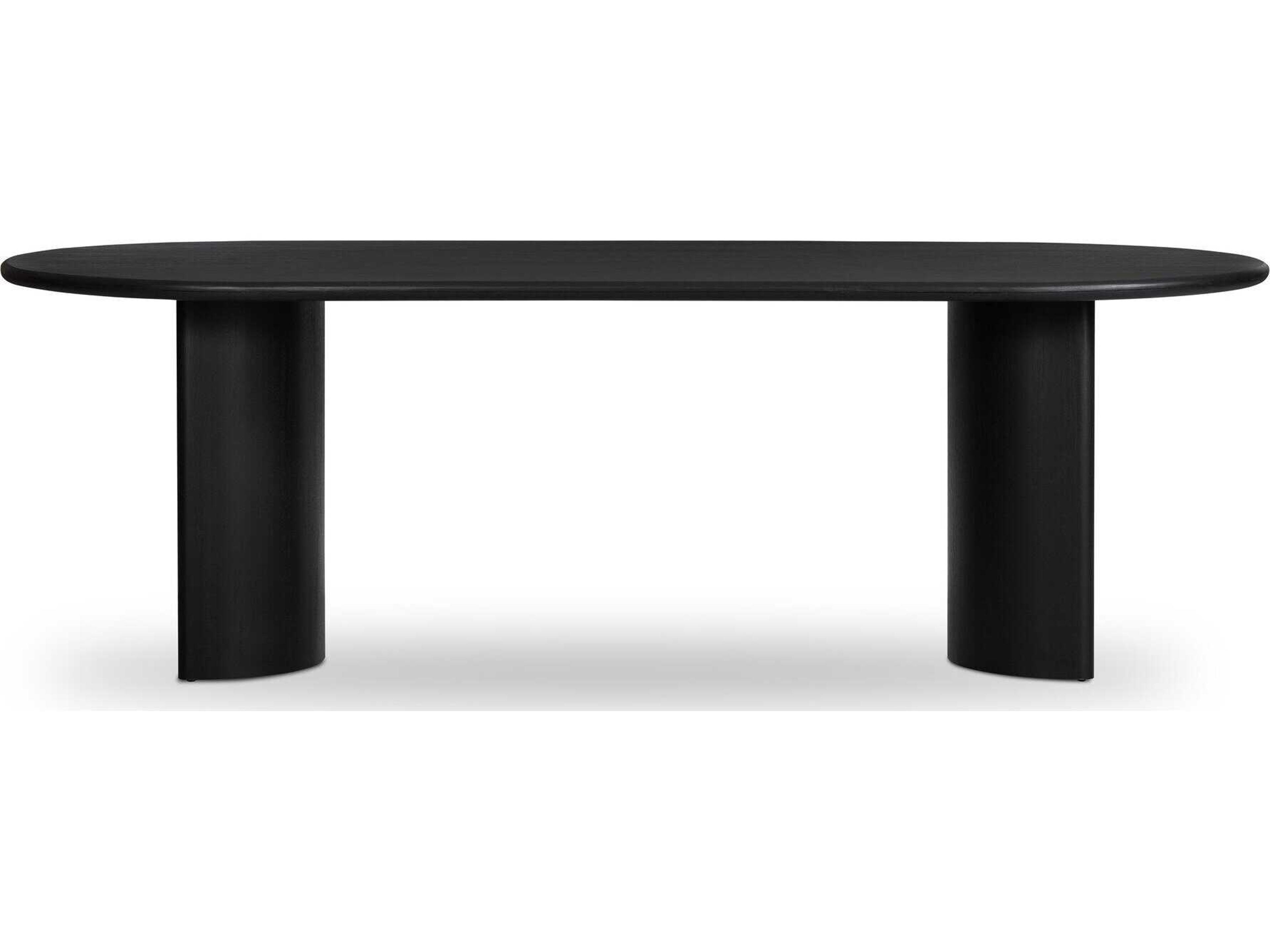 Four Hands Haiden Paden Aged Black Acacia Dining Table