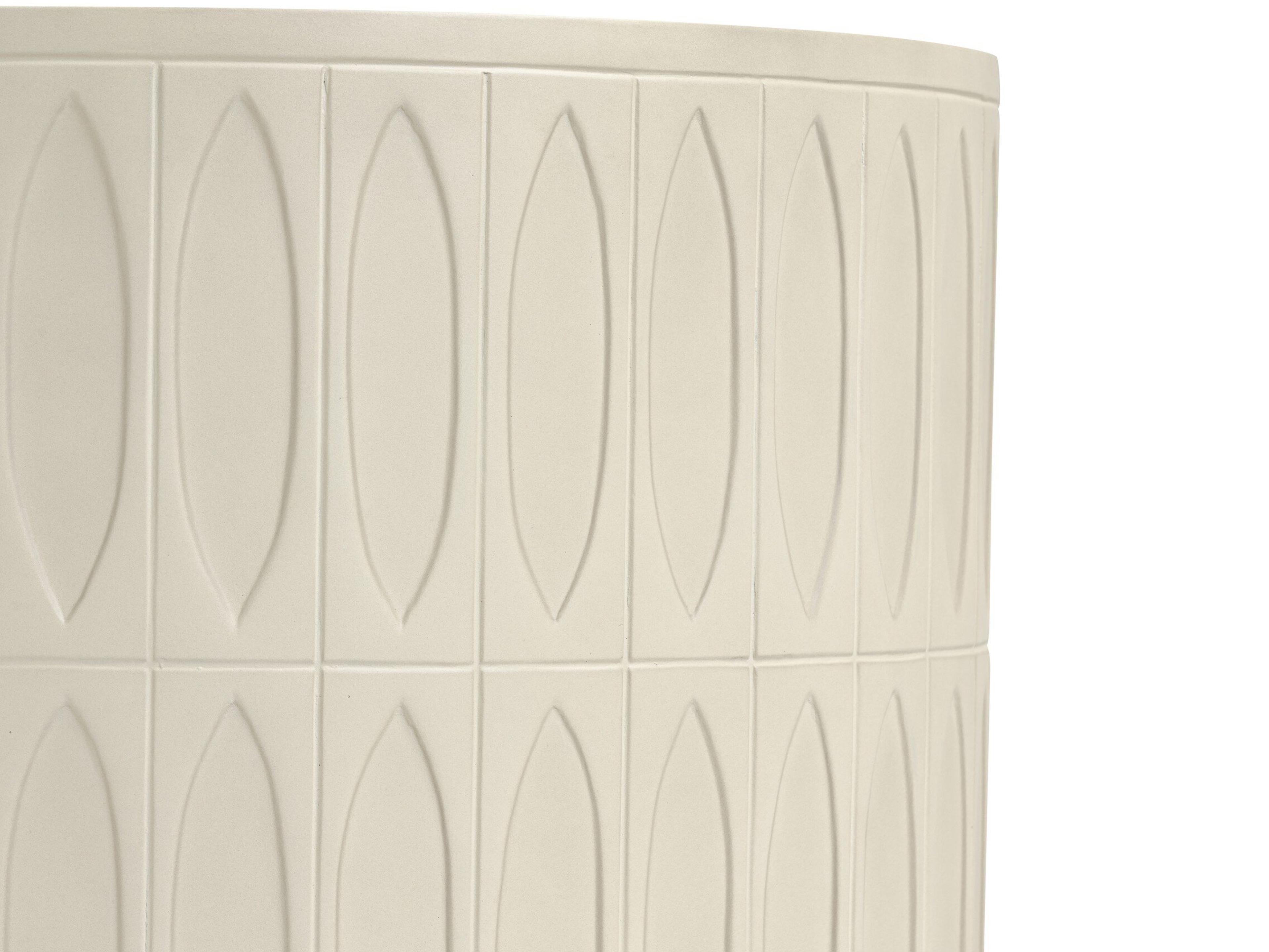 Four Hands Thayer Colorado White Concrete End Table