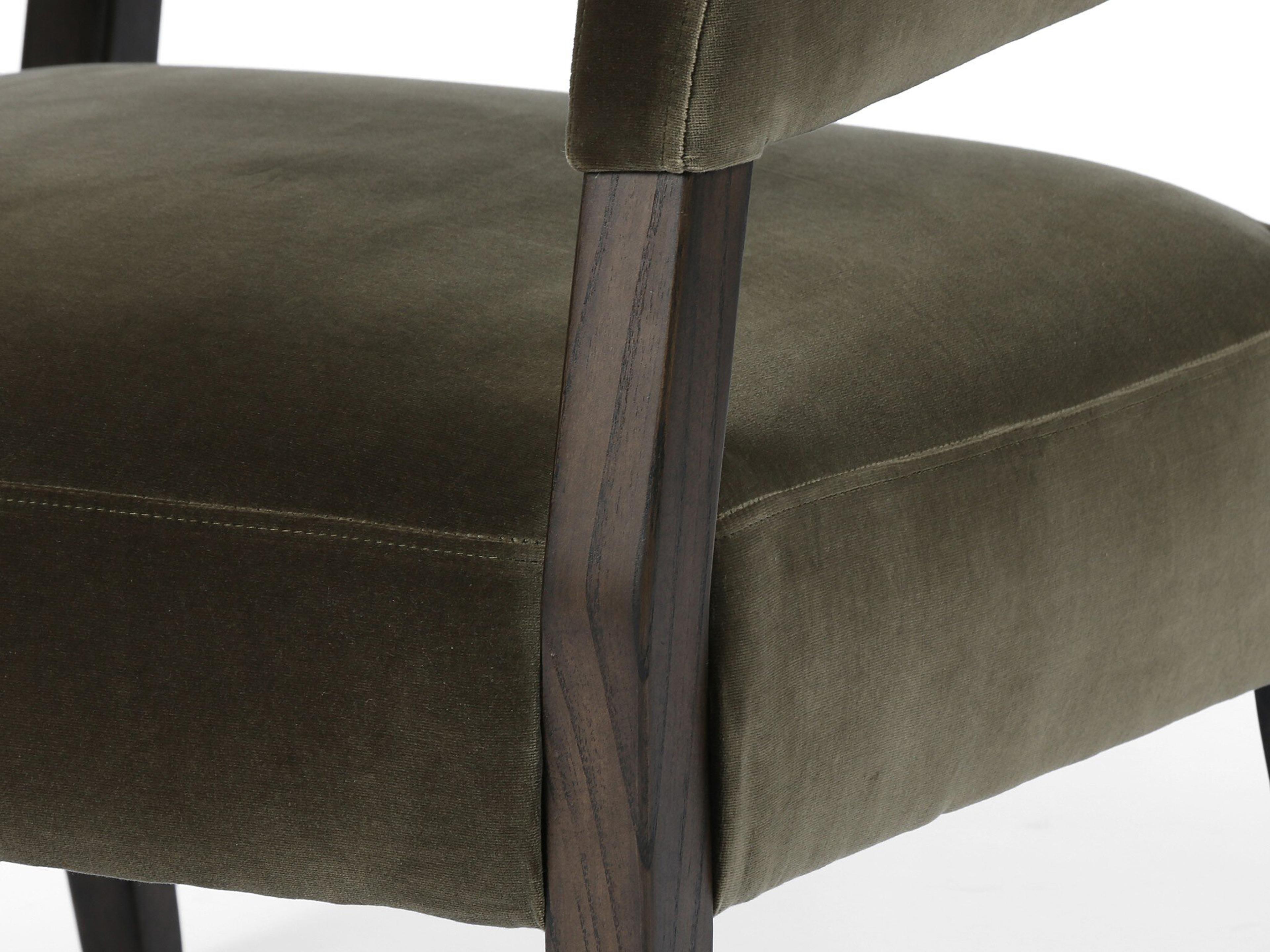 Four Hands Abbott Gary Green Accent Chair