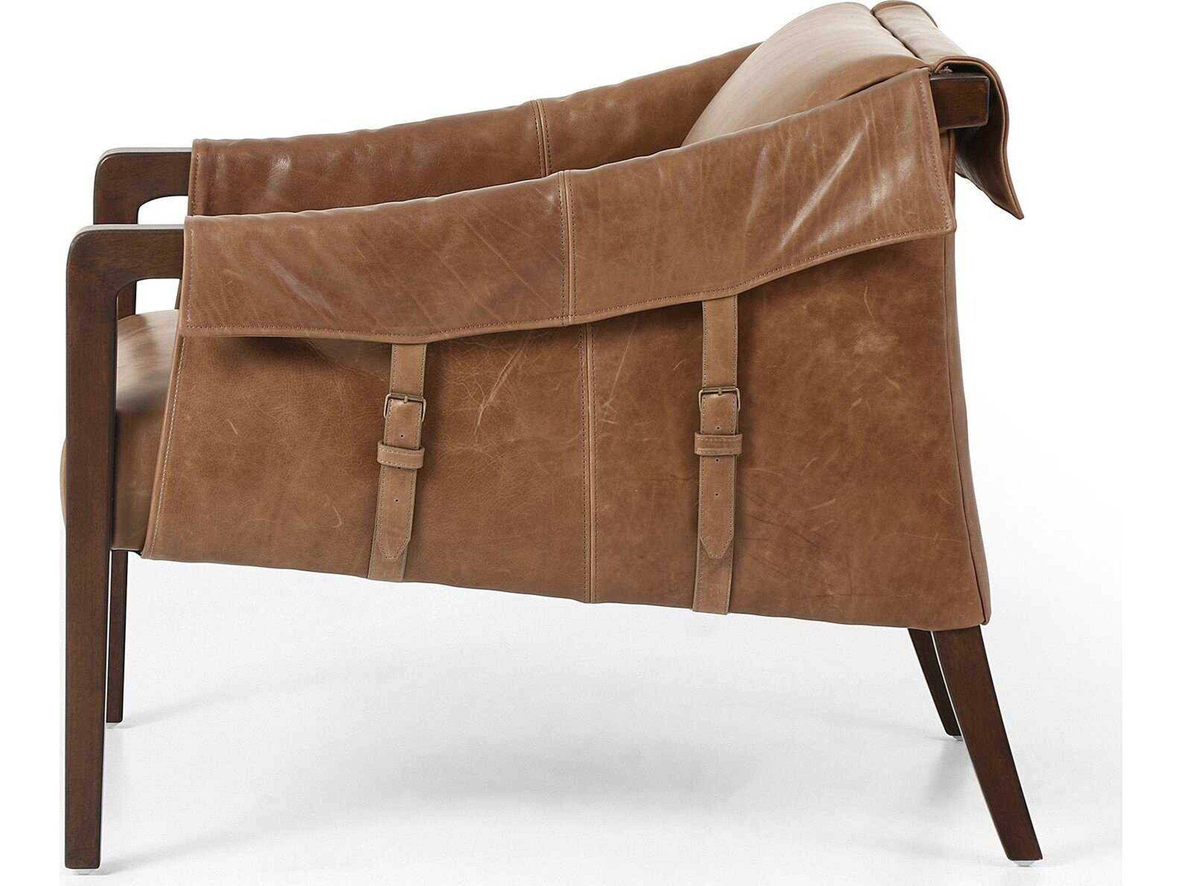 Four Hands Abbott Bauer Dakota Warm Taupe Accent Chair