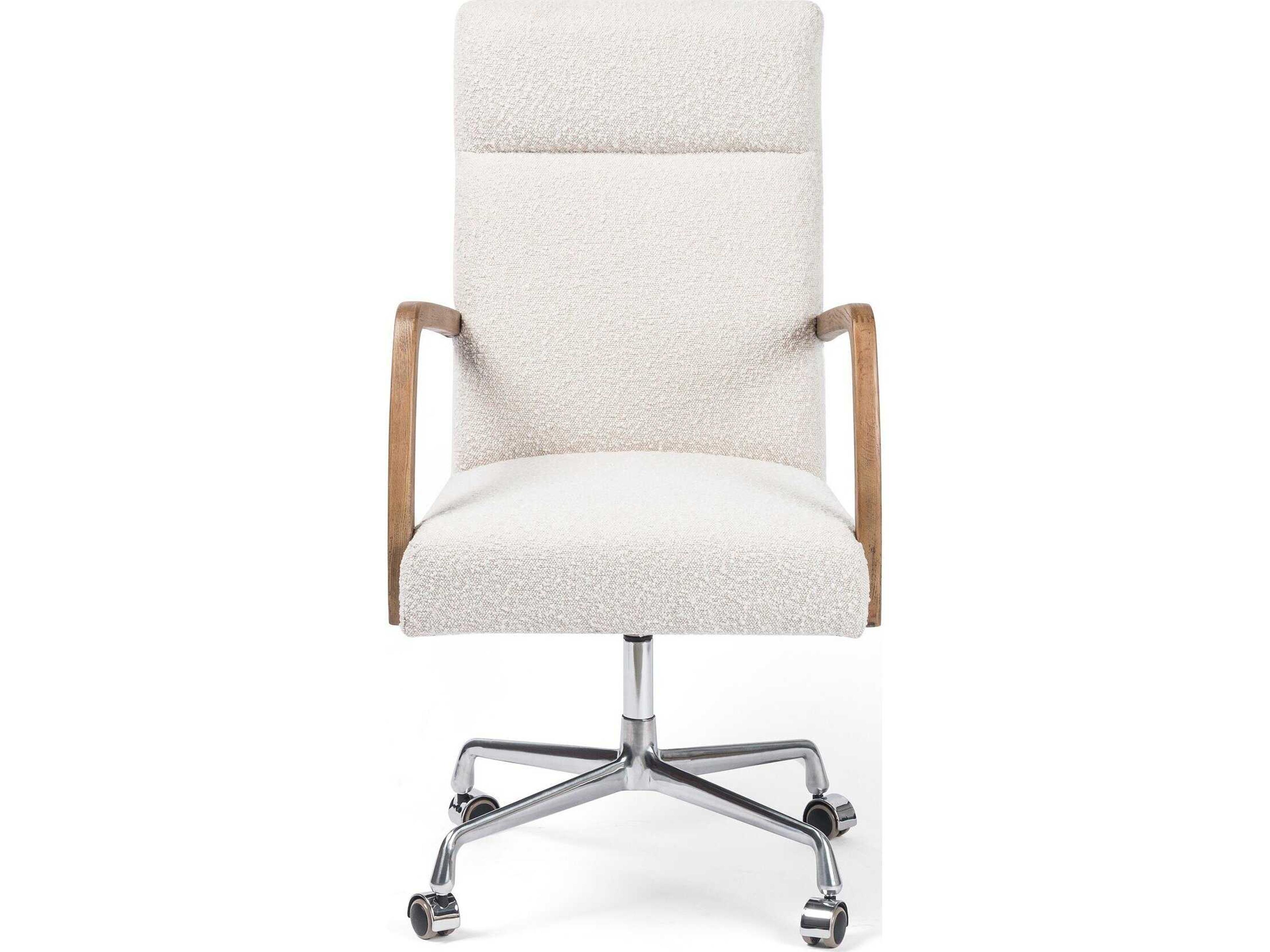 Four Hands Abbott Bryson Knoll Natural Upholstered Desk Chair