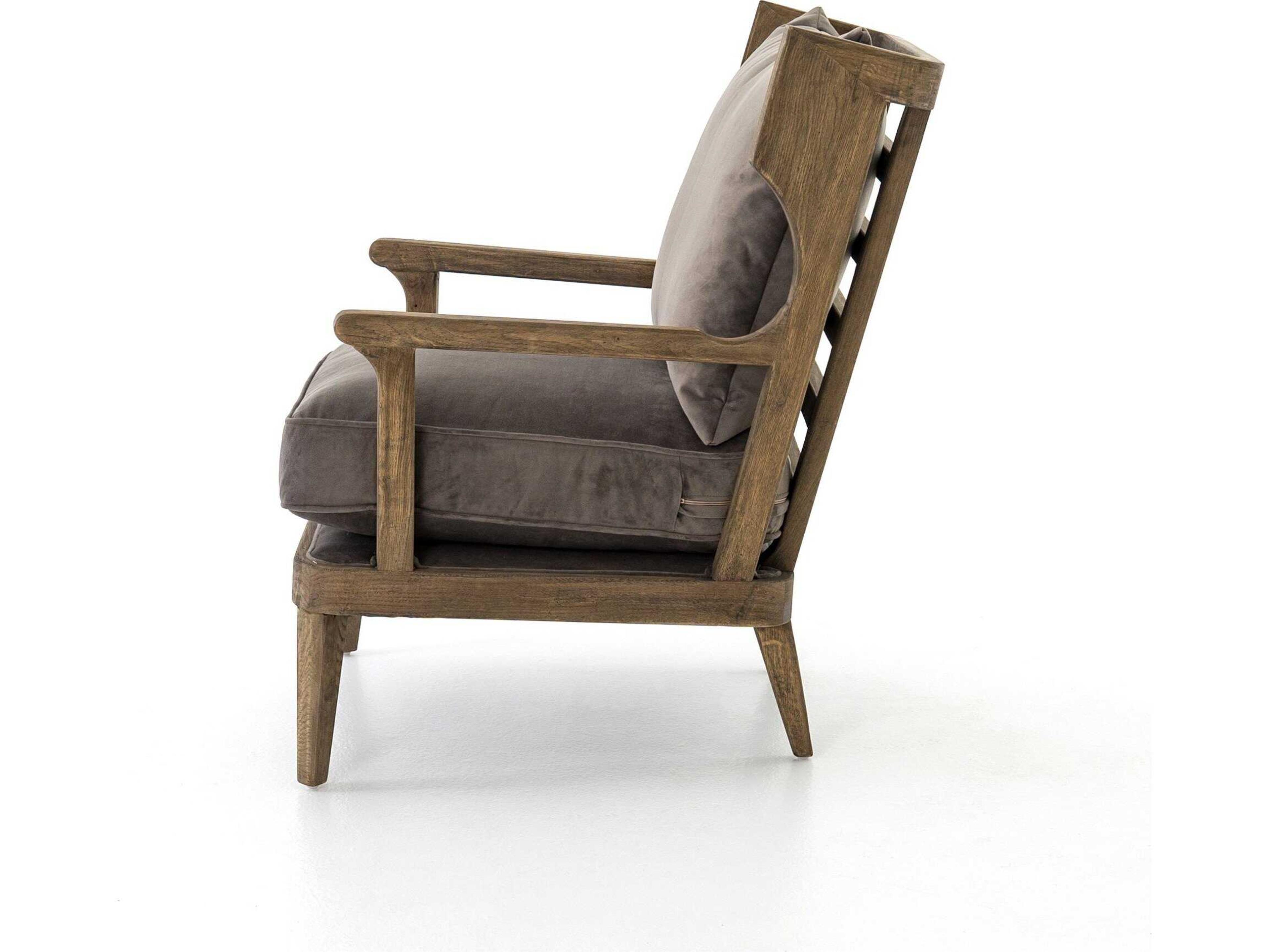 Four Hands Westgate Lennon Gray Fabric Accent Chair