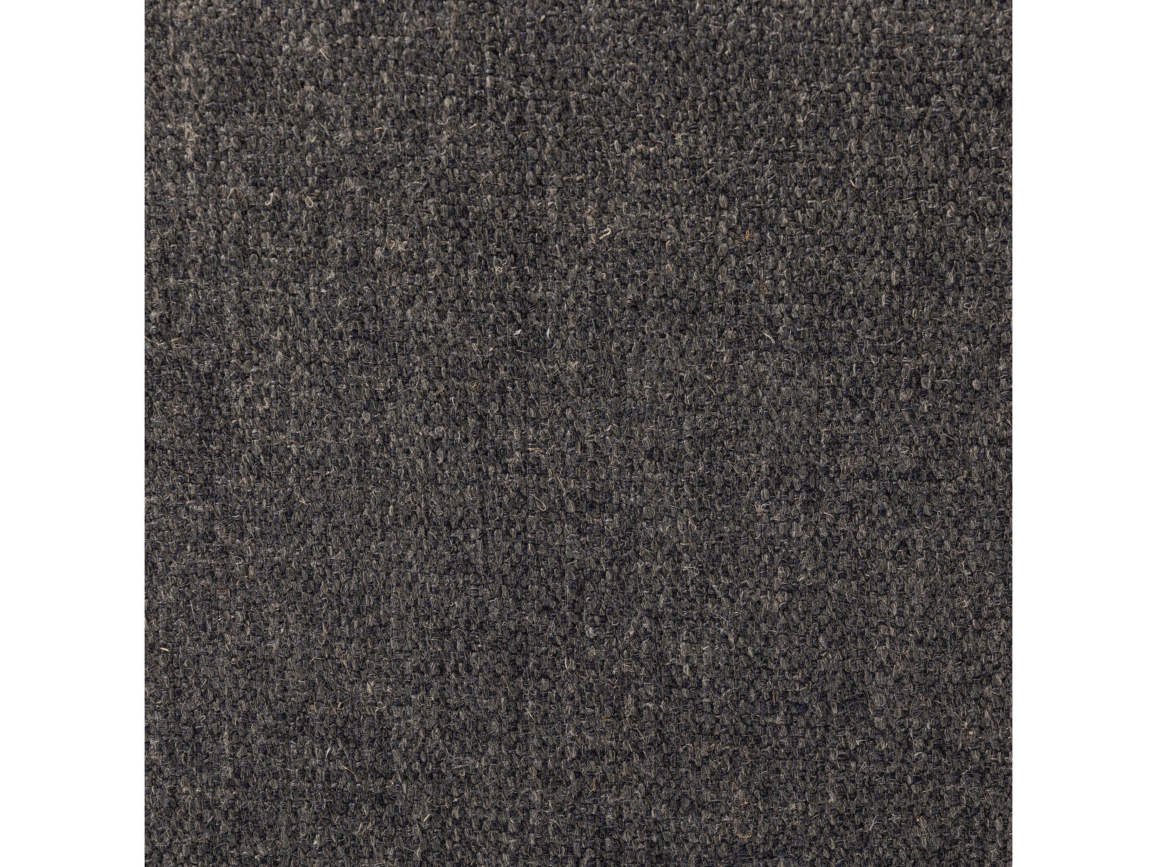 Four Hands Abbott Reuben Oak Wood Gray Upholstered Arm Dining Chair