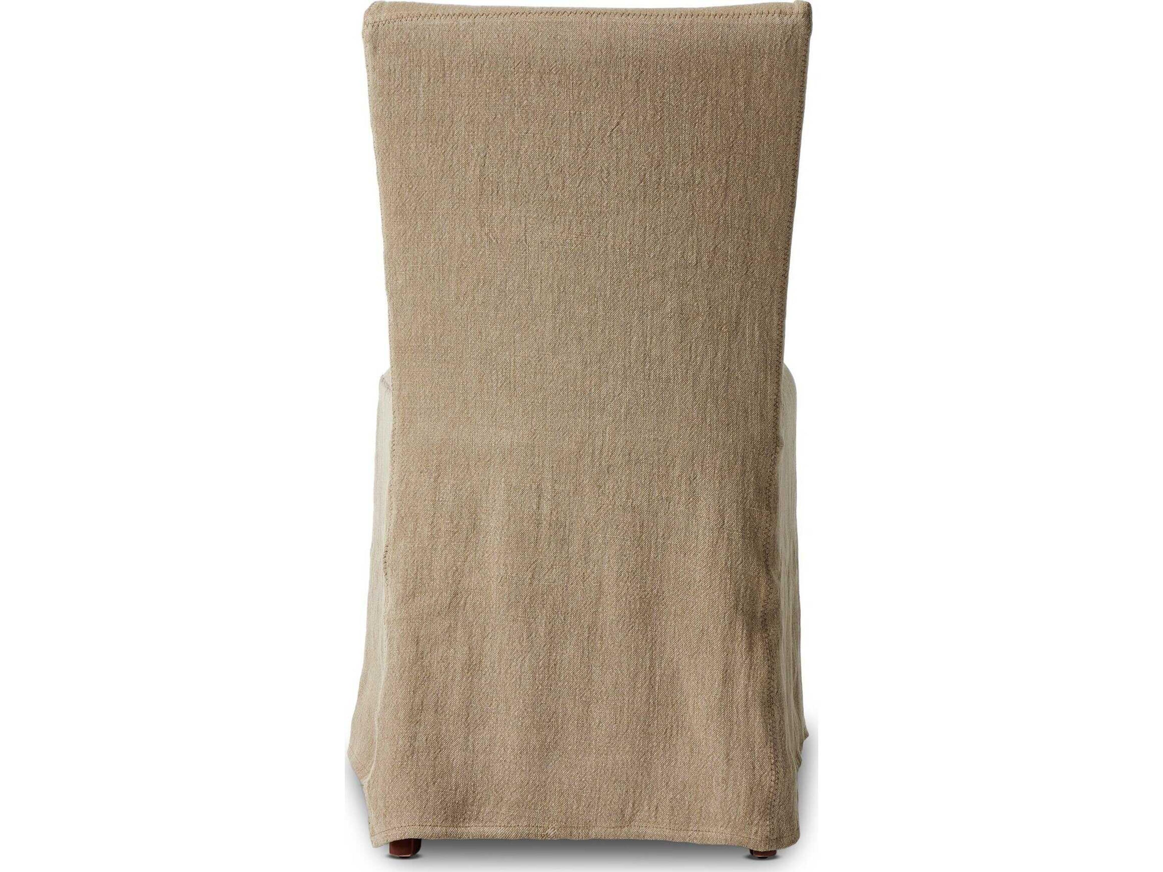 Luxecor Globetrotter Vista Slipcovered Broadway Canvas Upholstered Birch Wood Dining Chair