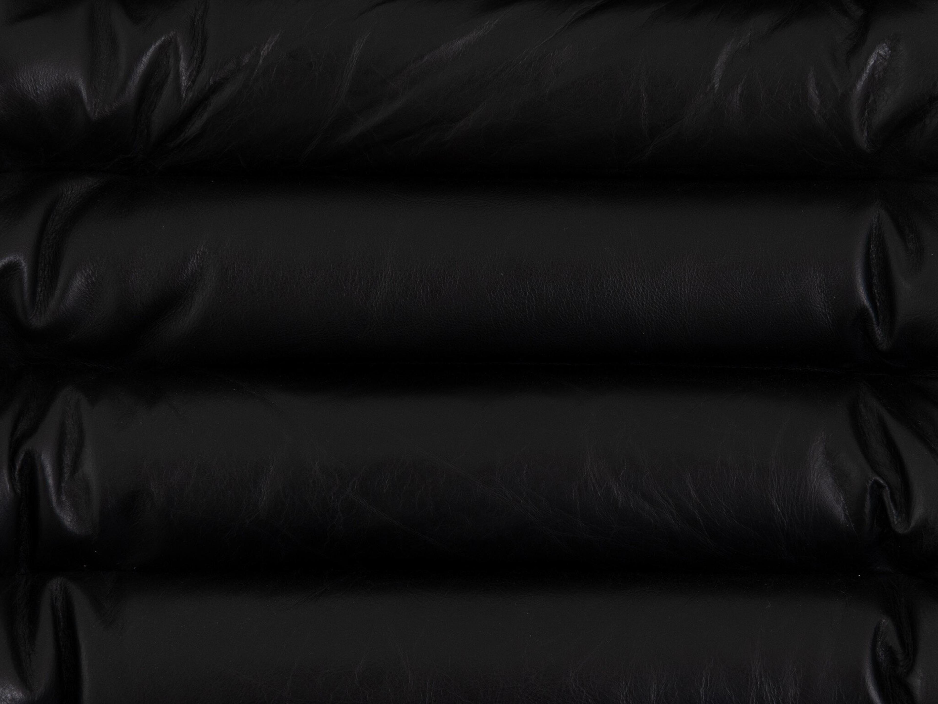 Four Hands Carnegie Black Leather Swivel Computer Office Chair