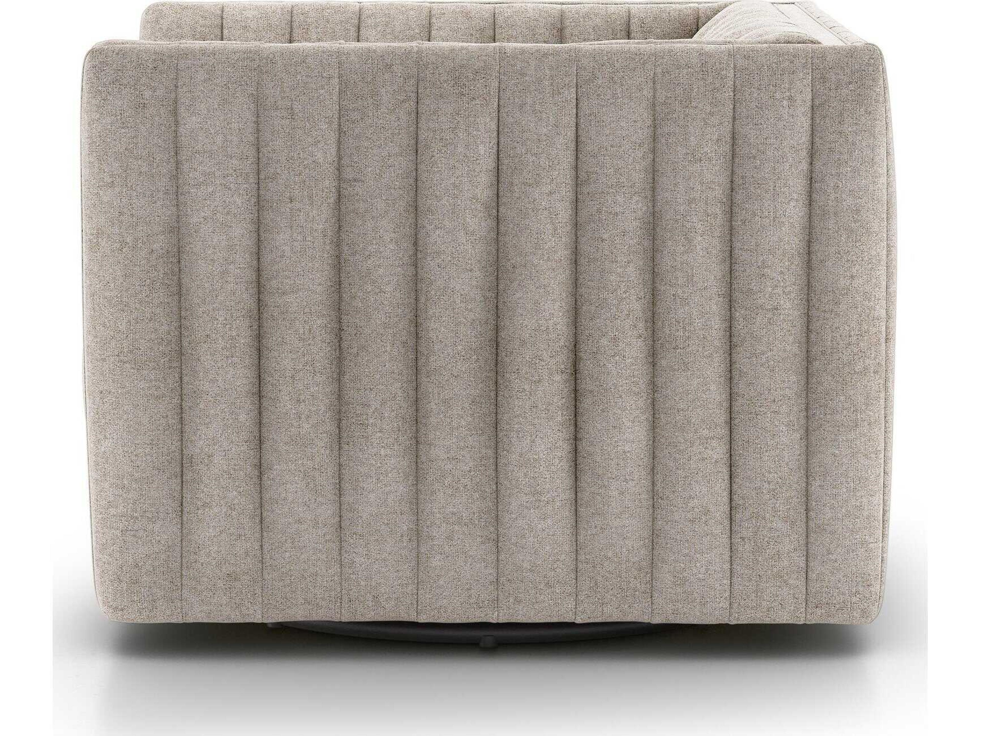 Four Hands Grayson Augustine Swivel Fabric Accent Chair