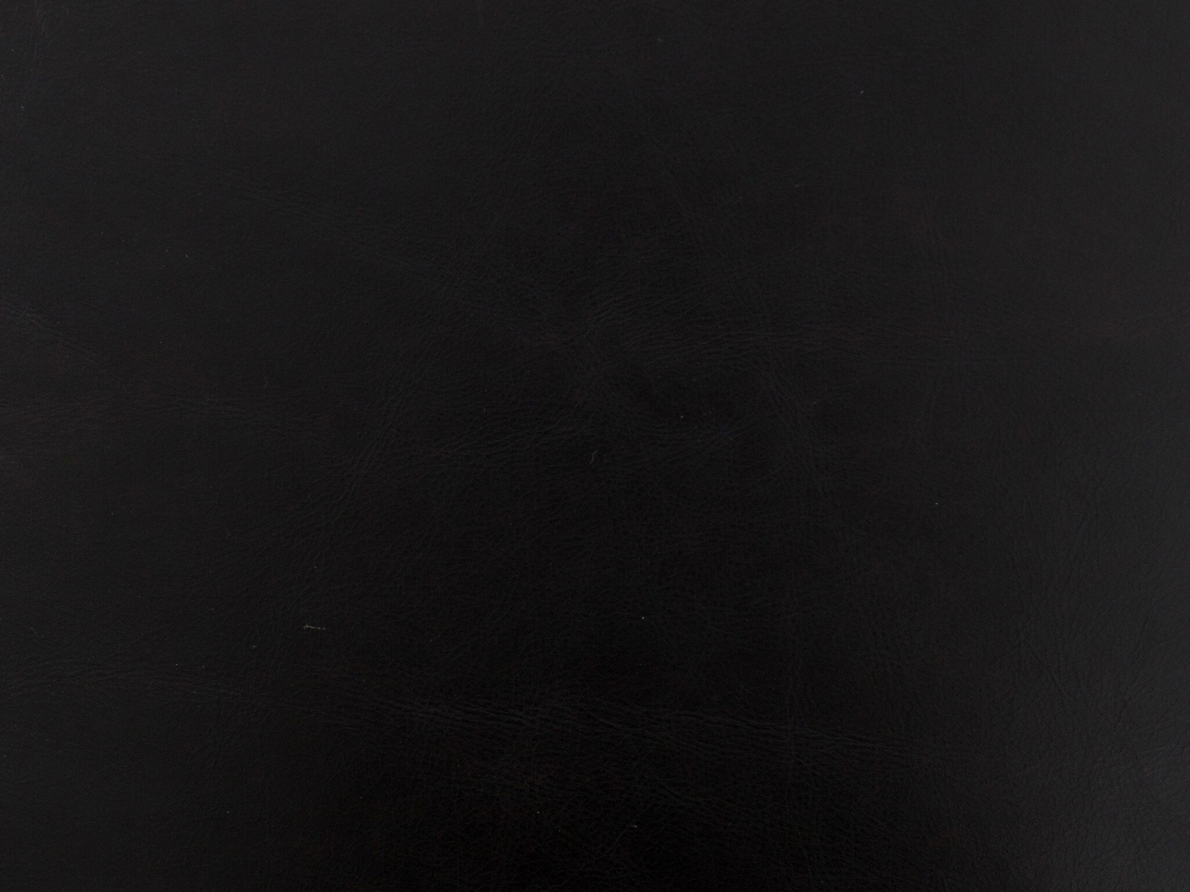 Four Hands Easton Black Leather Accent Bench