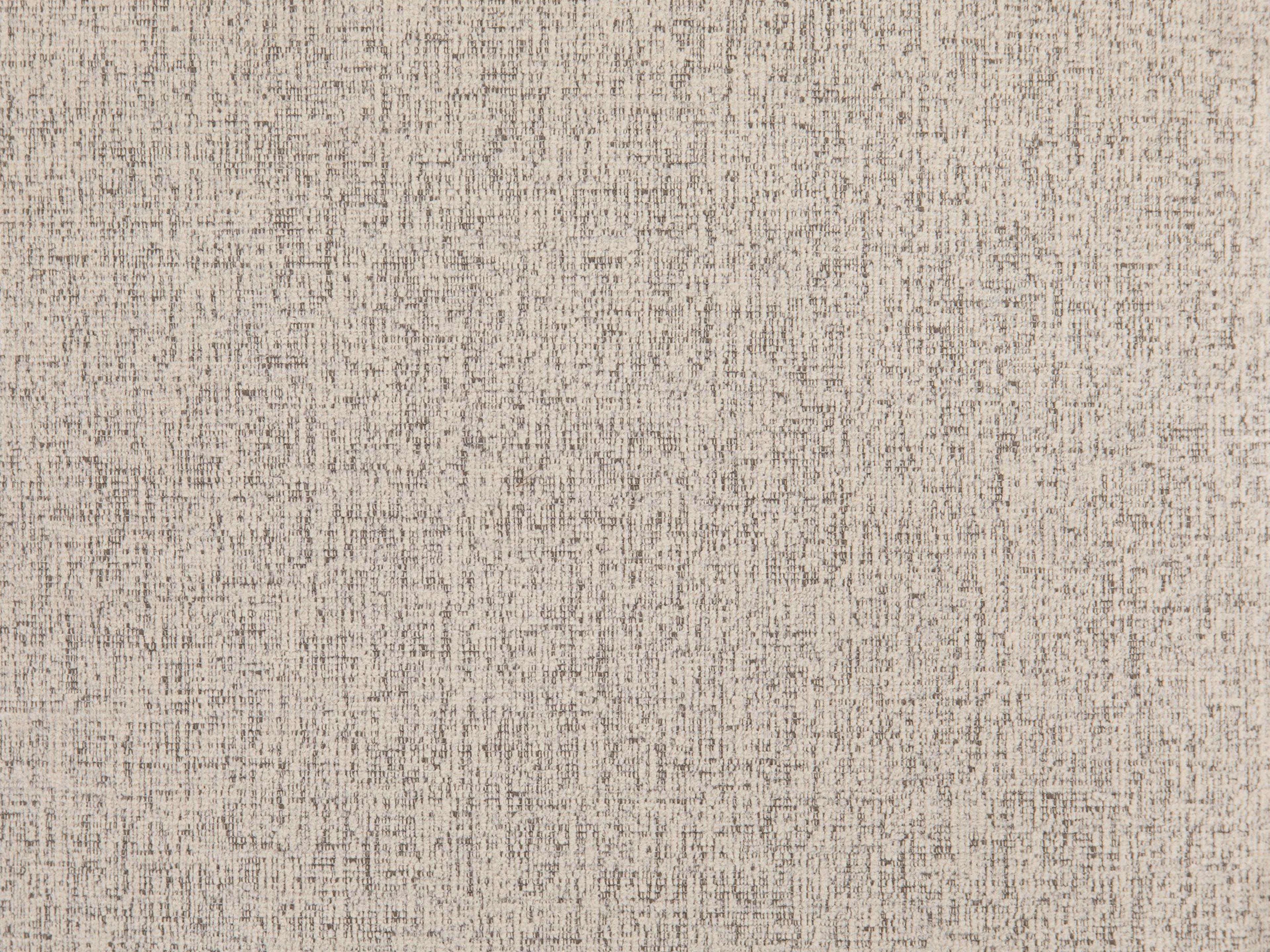 Luxecor Globetrotter Plushtone Linen Light Gunmetal Cream Upholstered Accent Bench