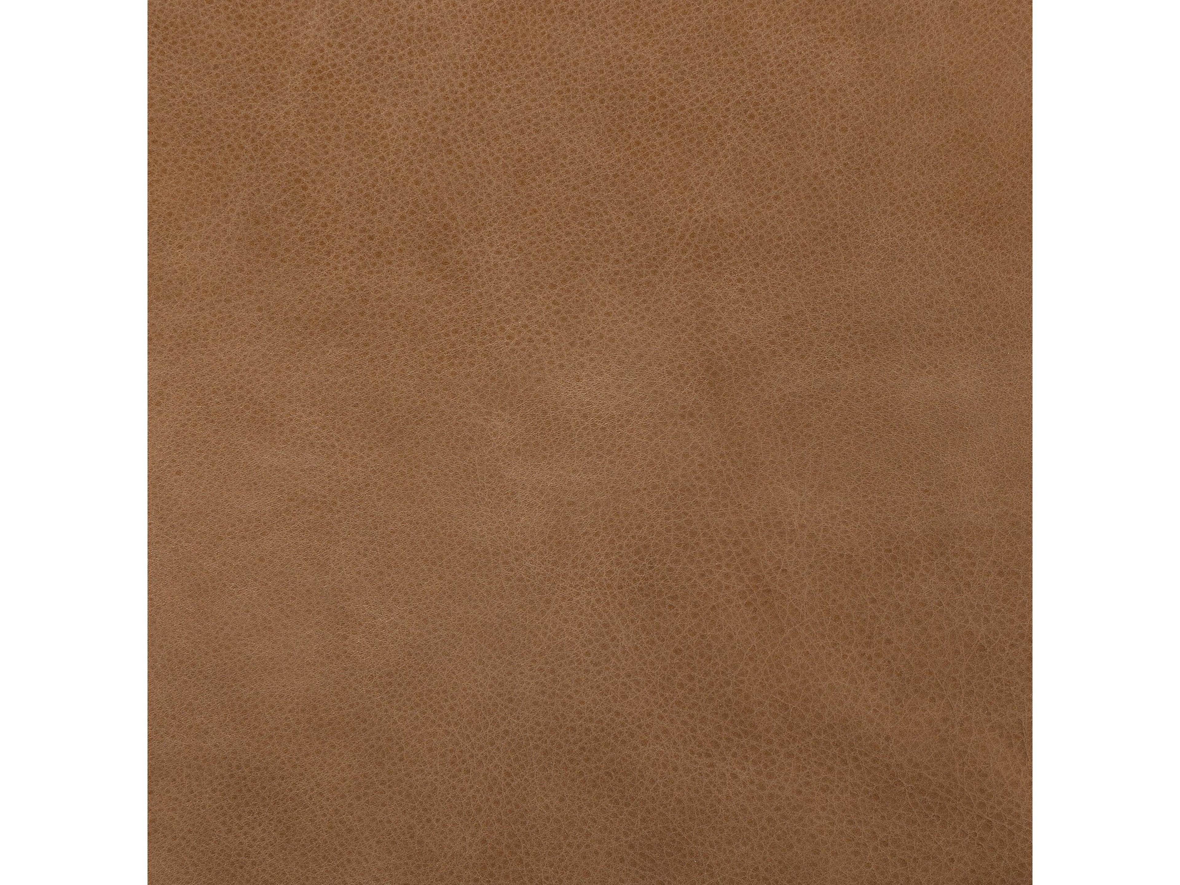 Four Hands Kensington Dylan Brown Leather Chaise