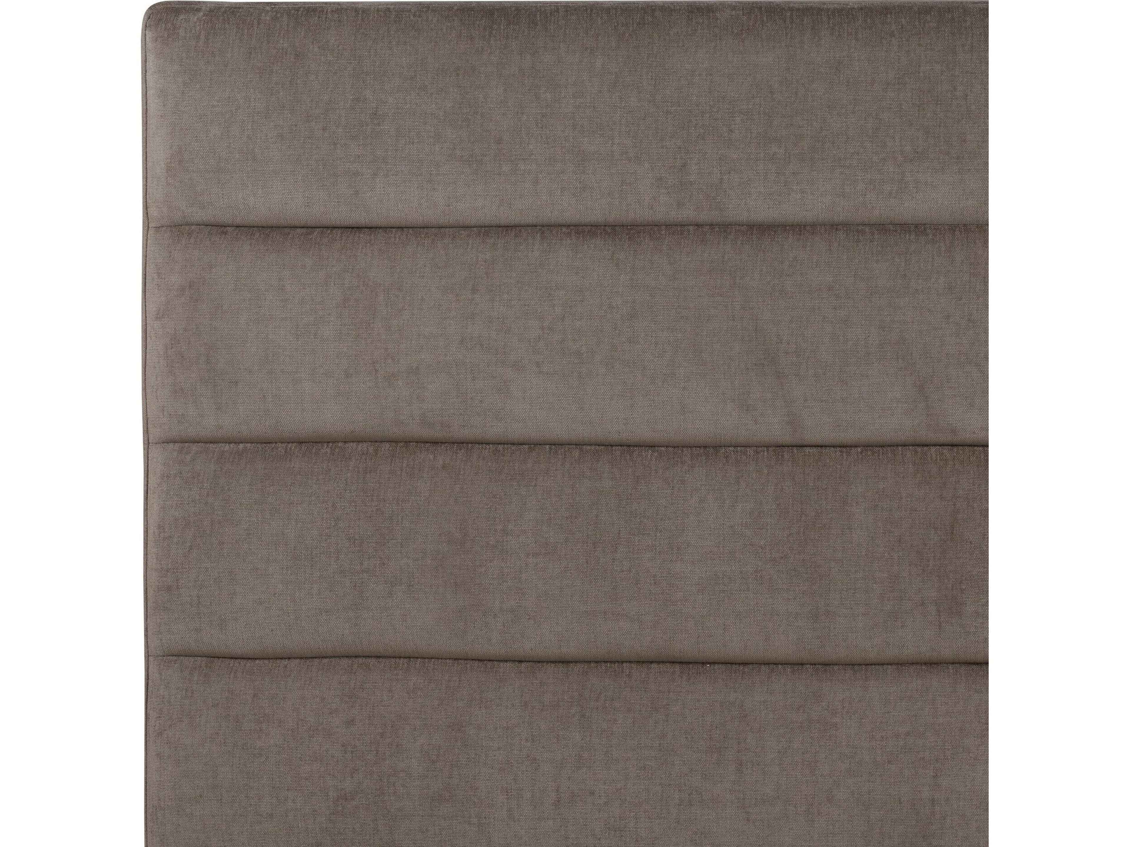 Luxecor Globetrotter Daphne Sage Worn Velvet Almond Gray Parrawood Upholstered Queen Platform Bed