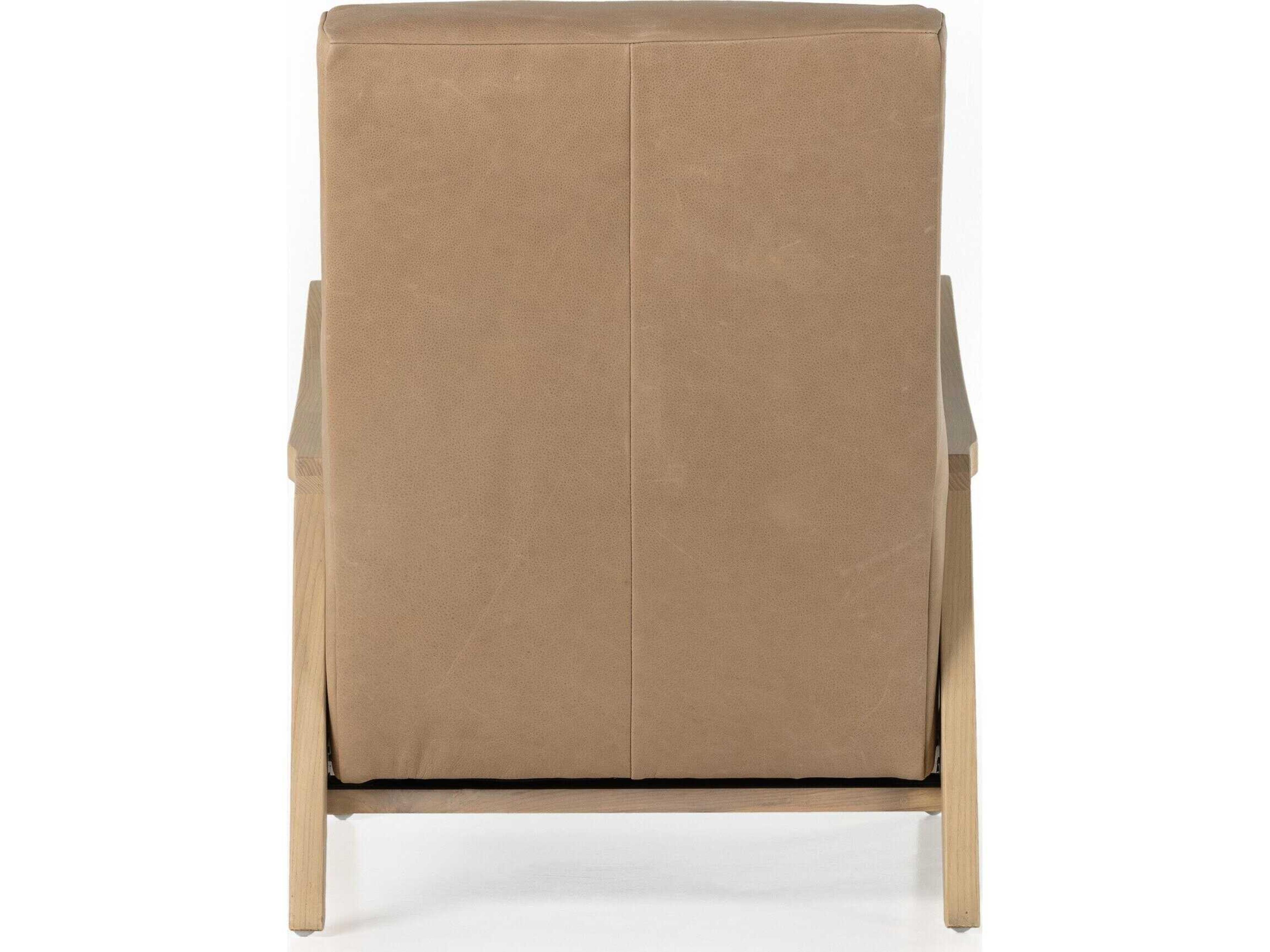 Luxecor Globetrotter Chance Brown Leather Accent Chair