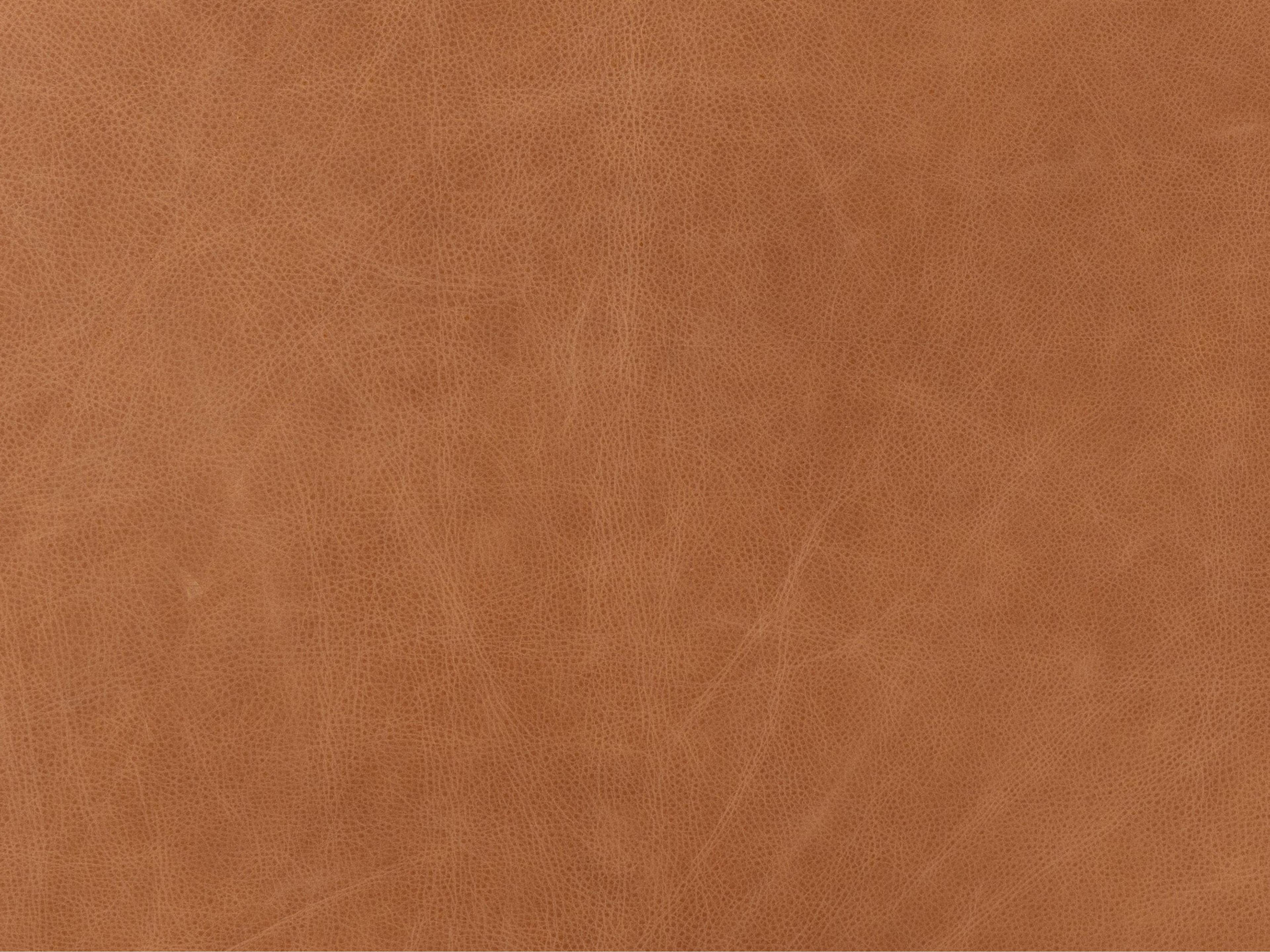 Four Hands Easton Kiera Swivel Brown Leather Accent Chair