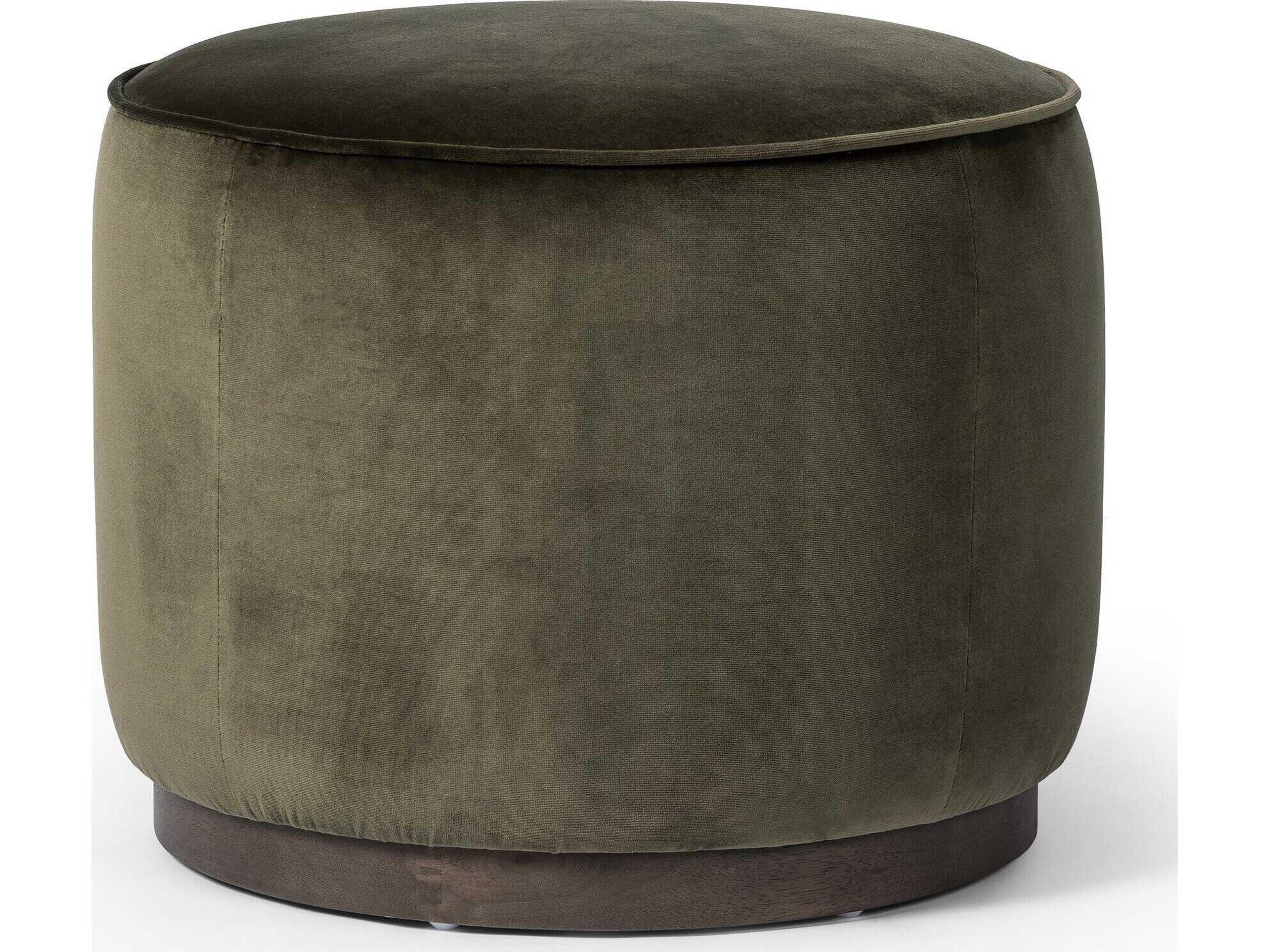 Sinclair Round Ottoman Westgate Performance Velvet