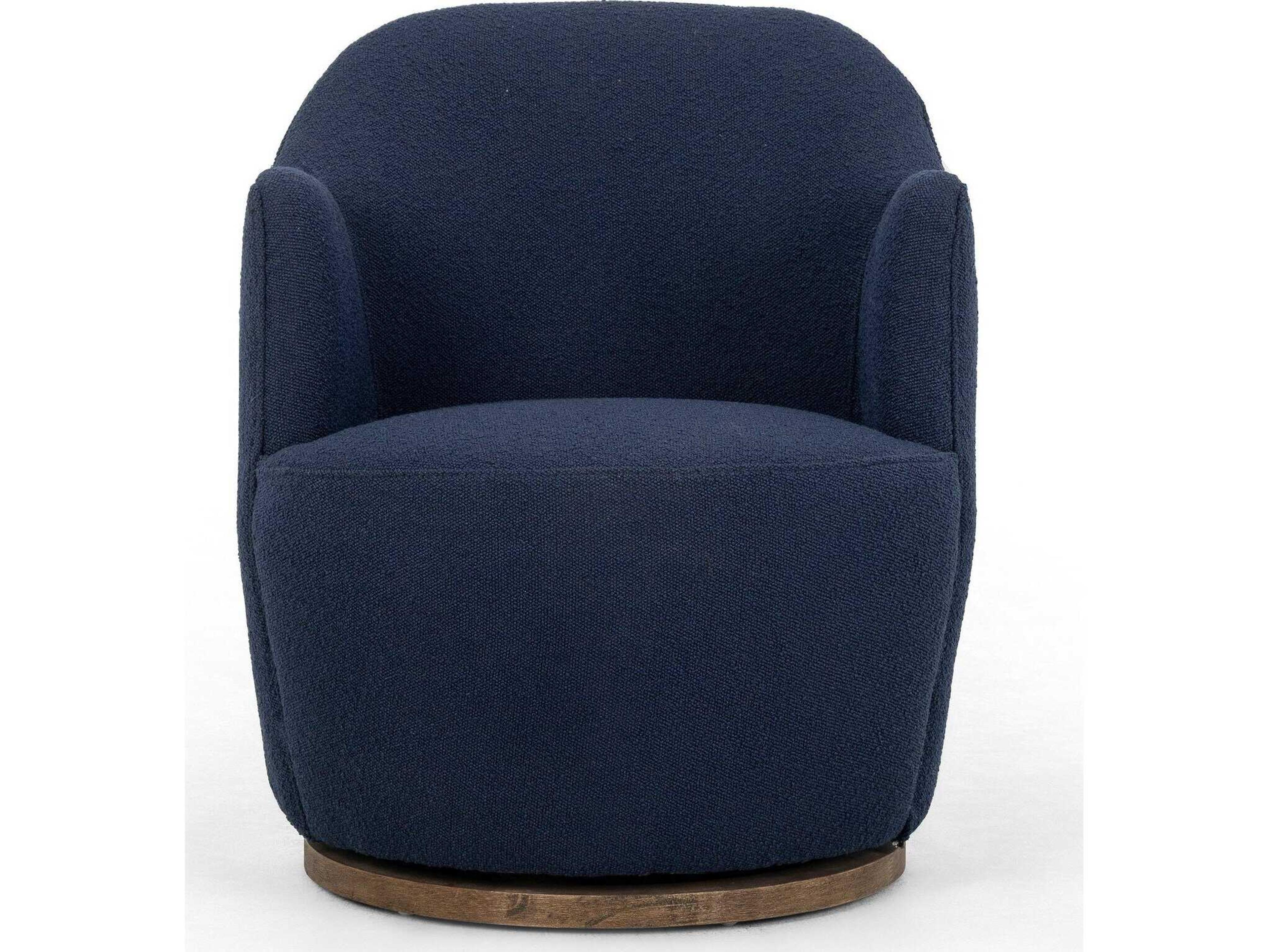 Four Hands Westgate Aurora Blue Fabric Accent Chair