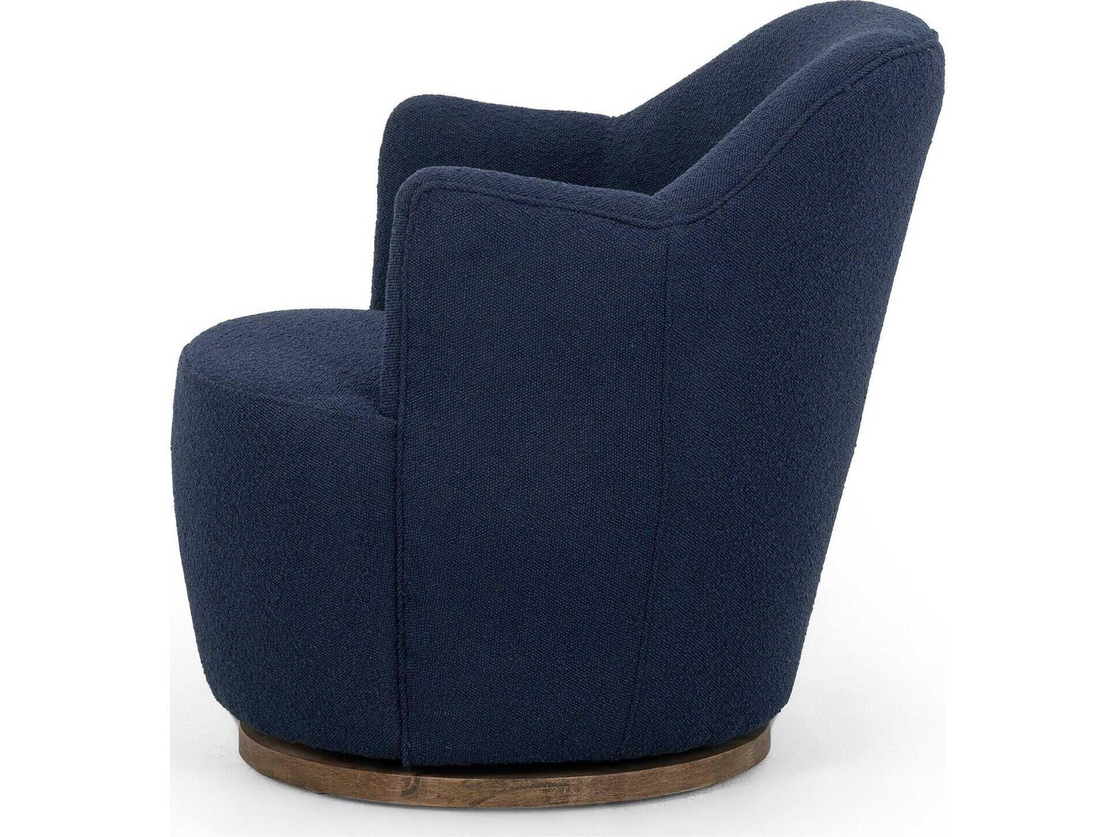 Four Hands Westgate Aurora Blue Fabric Accent Chair