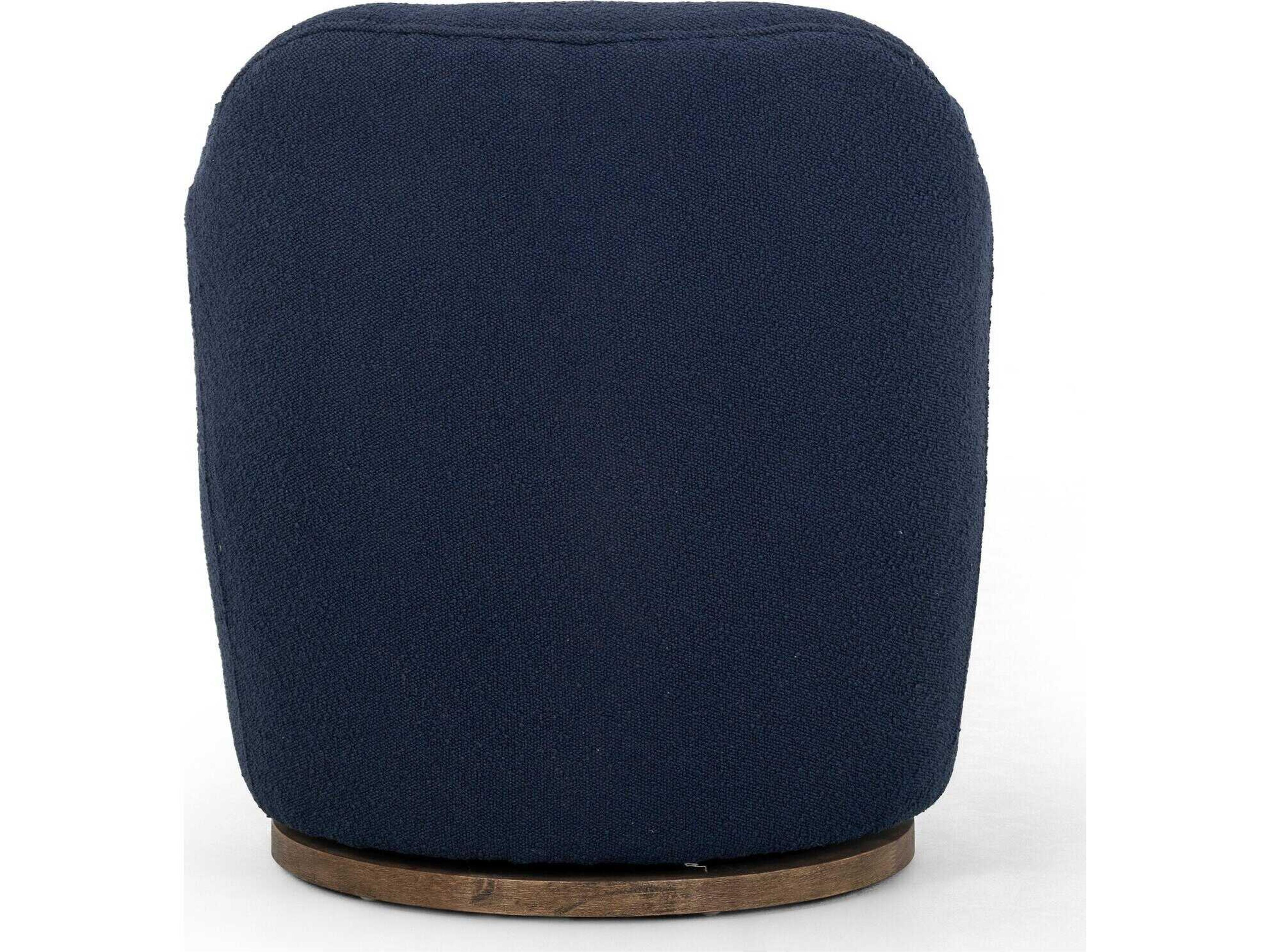 Luxecor Globetrotter Aurora Blue Fabric Accent Chair