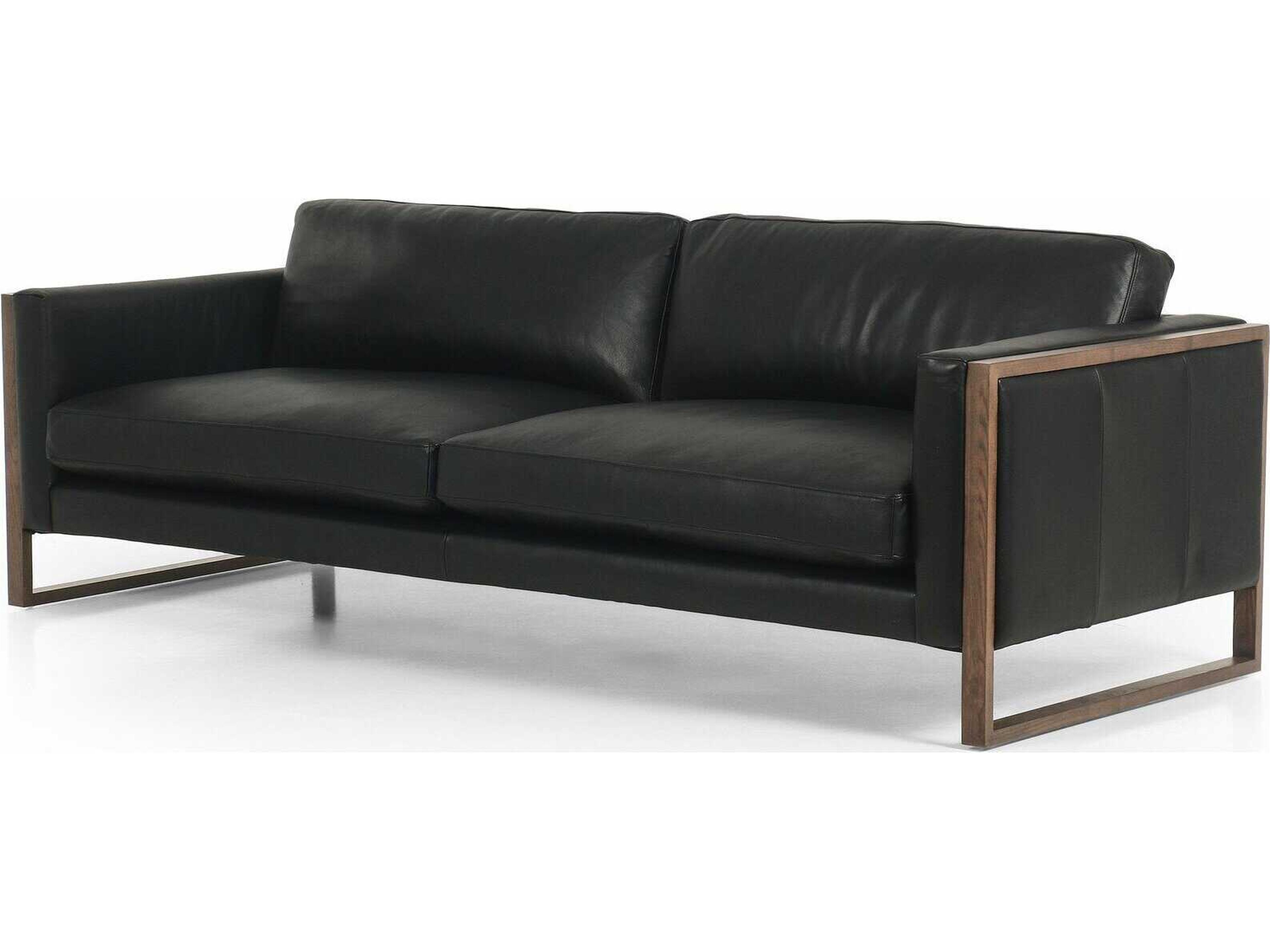Four Hands Kensington Otis Harrison Black Sofa