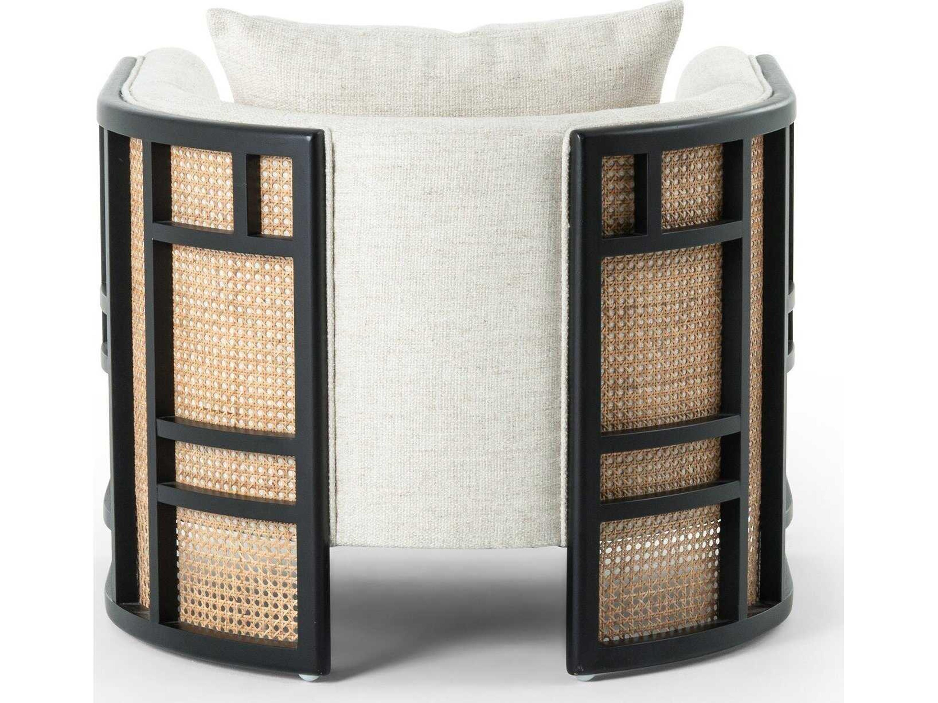 Luxecor Globetrotter June Beige Fabric Accent Chair