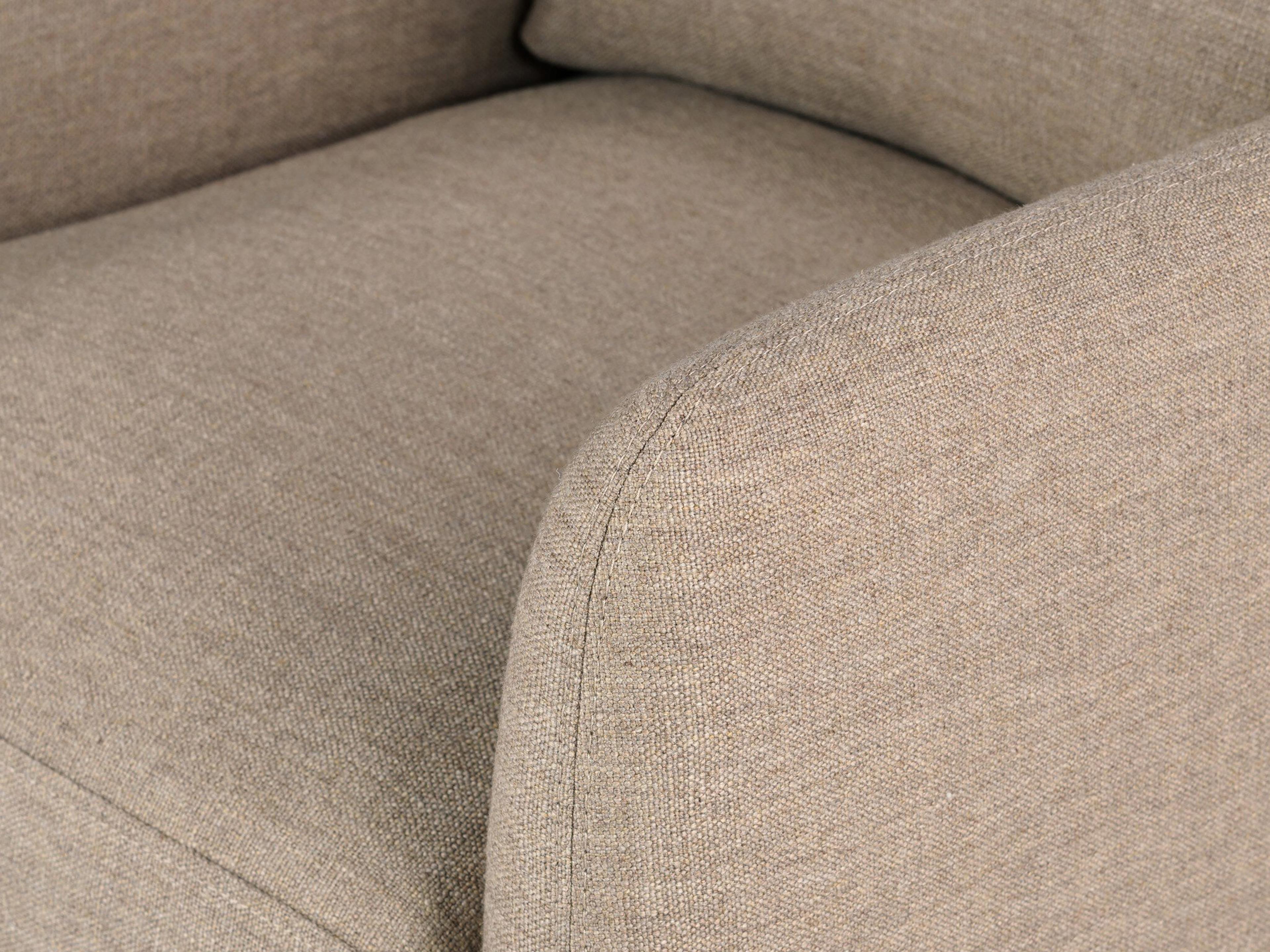 Four Hands Easton Banks Slipcover Alcala Taupe  Slipcover Swivel Chair