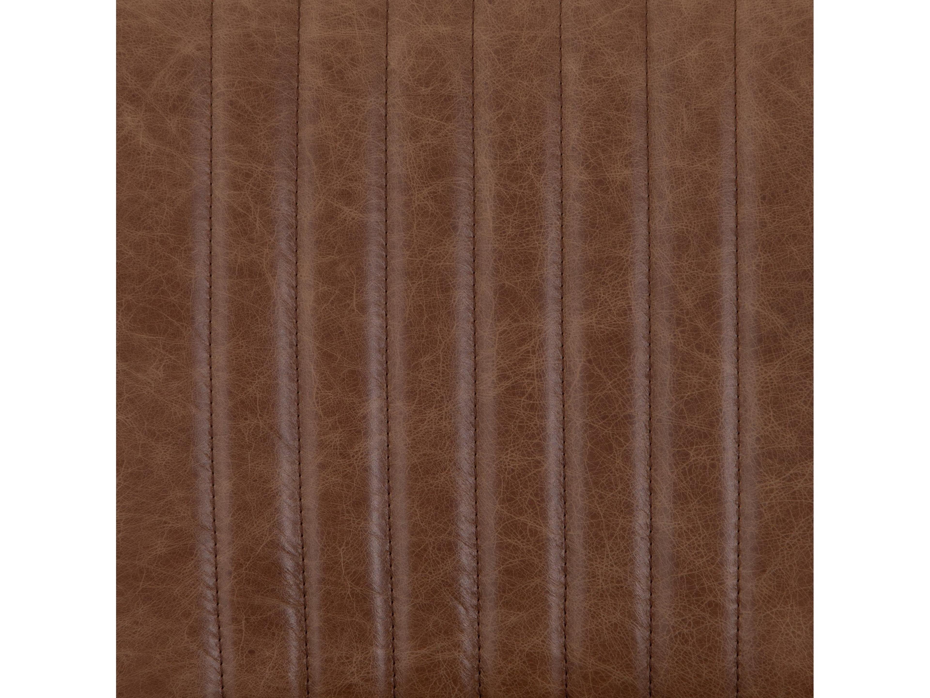 Four Hands Westgate Alice Leather Beech Wood Brown Upholstered Side Dining Chair