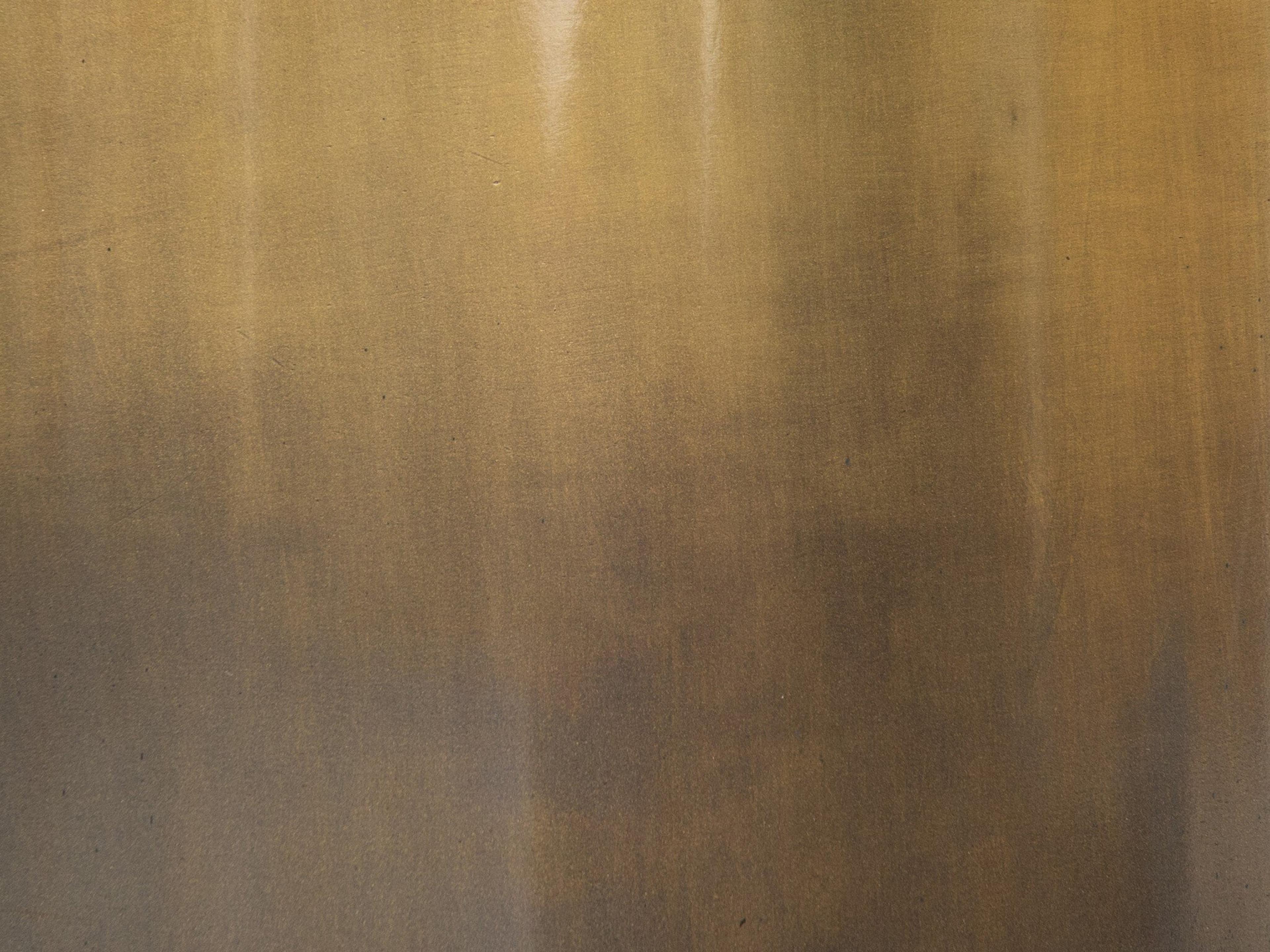 Four Hands Asher Cameron Round Metal Ombre Antique Brass End Table