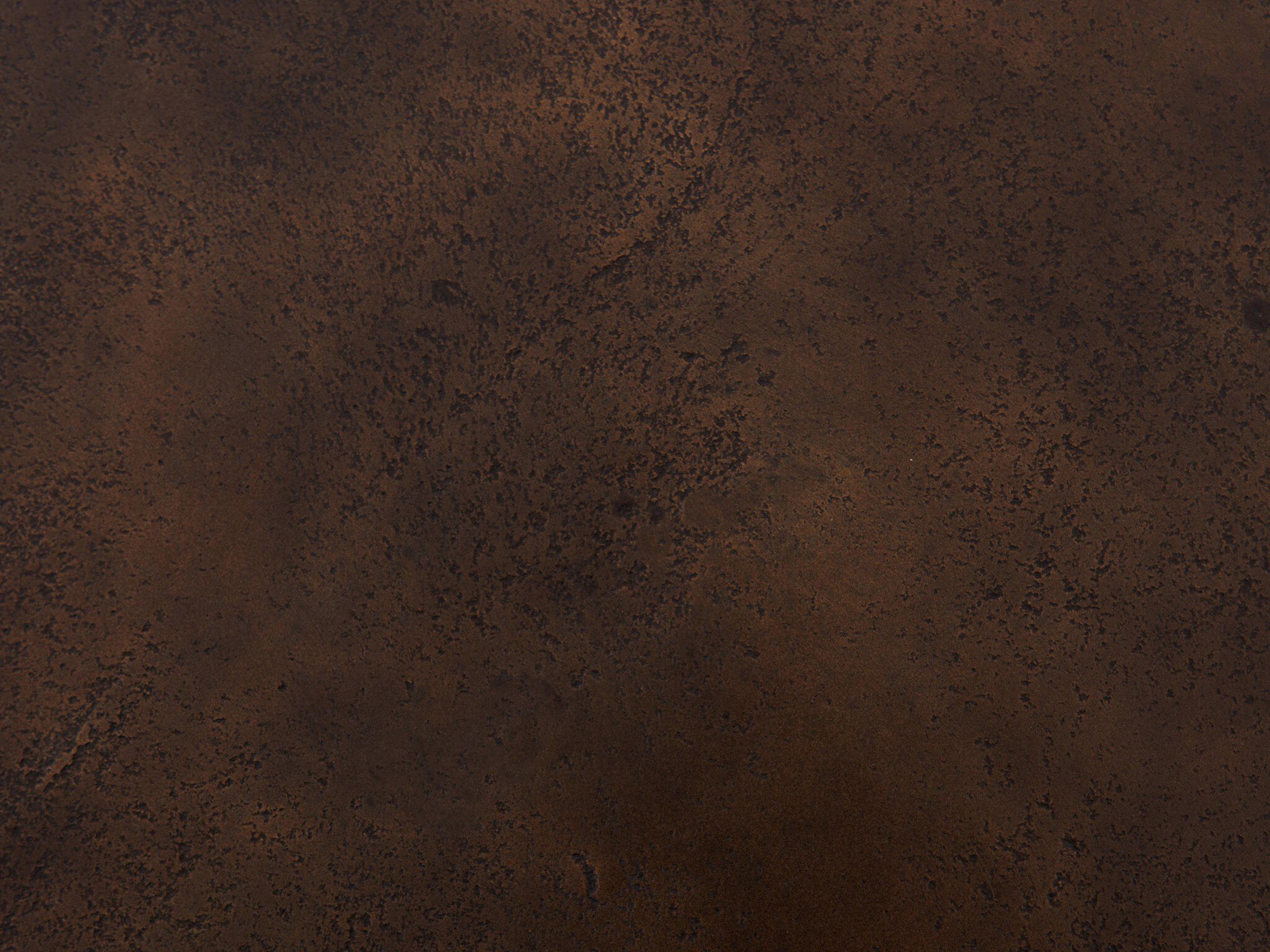 Four Hands Marlow Cruz Round Metal Antique Rust End Table