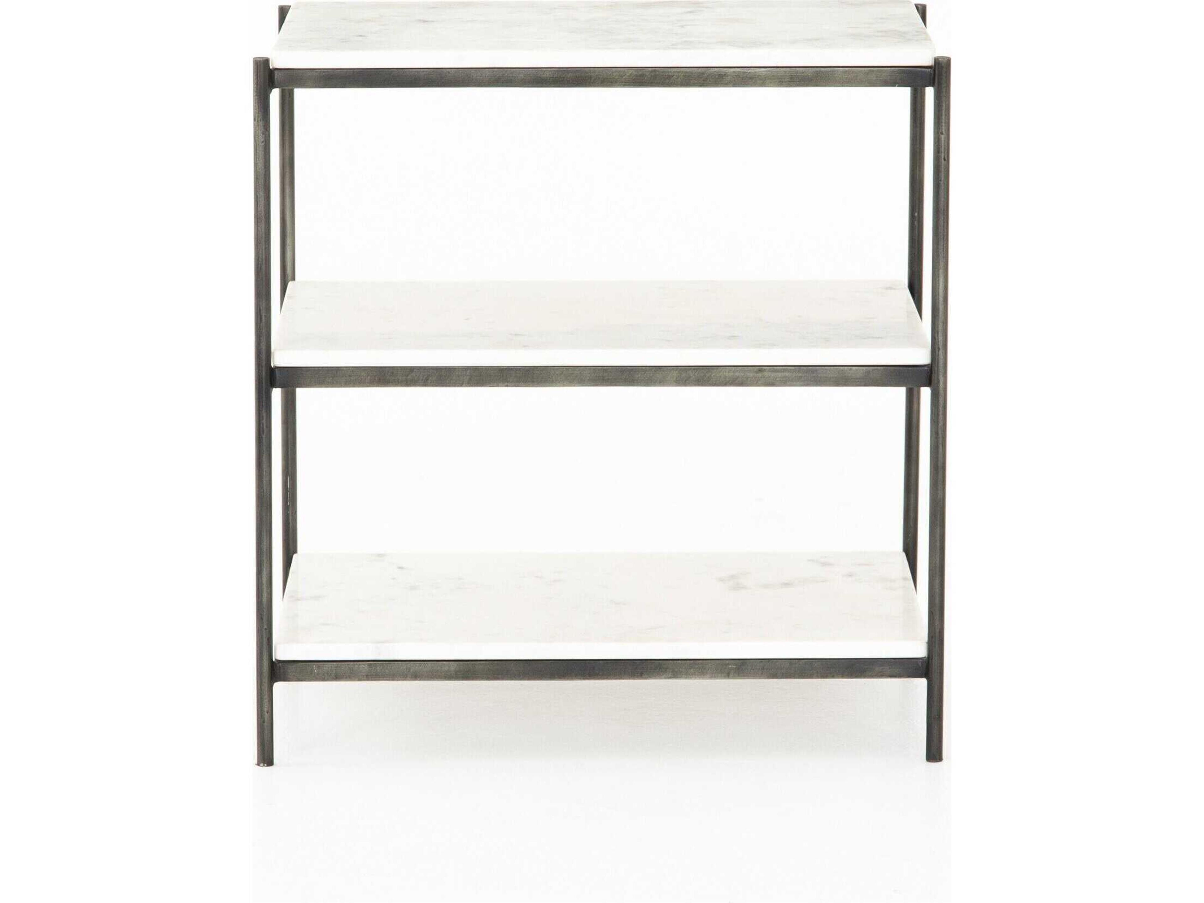 Four Hands Marlow Felix White Nightstand