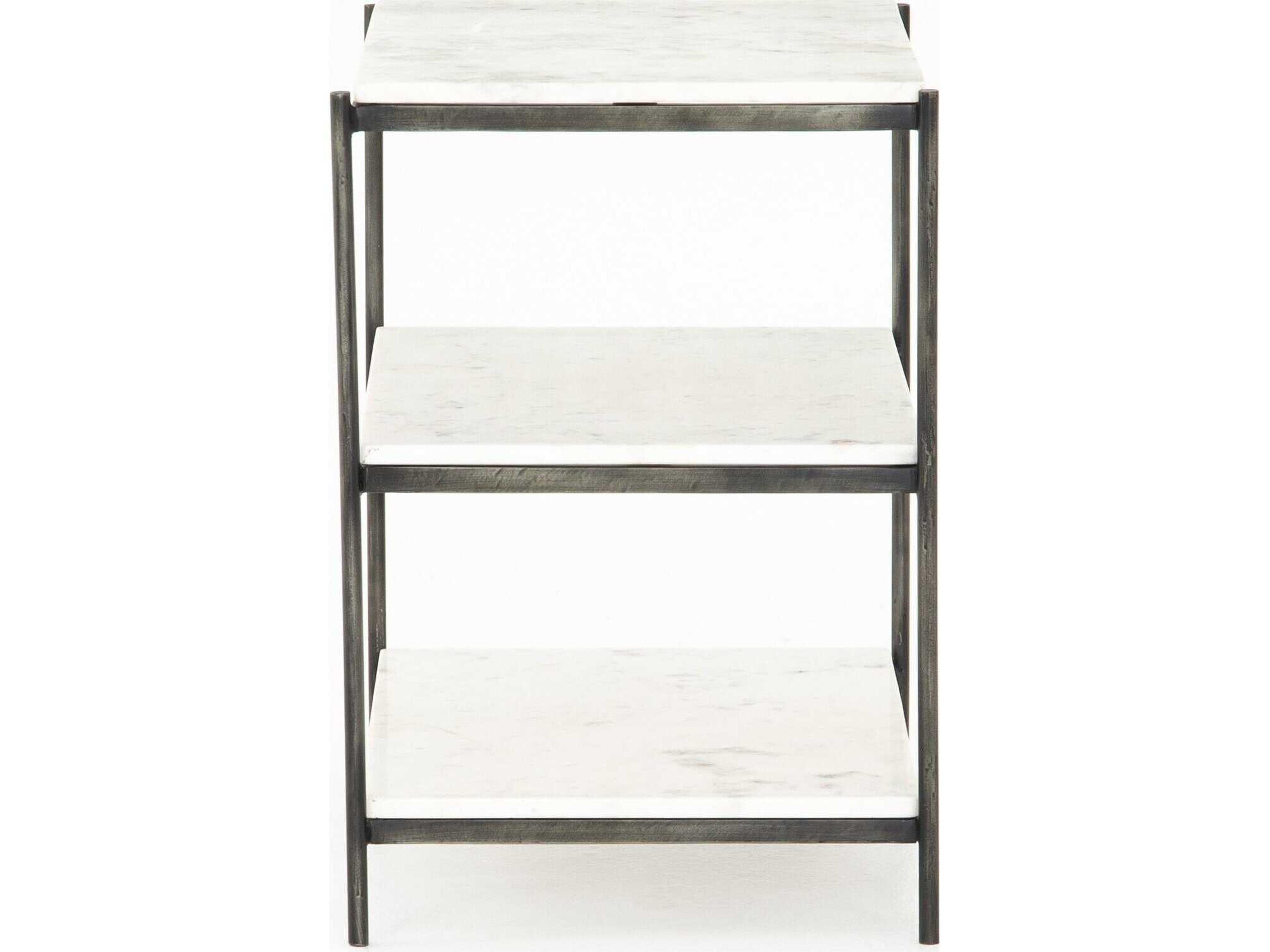 Four Hands Marlow Felix White Nightstand