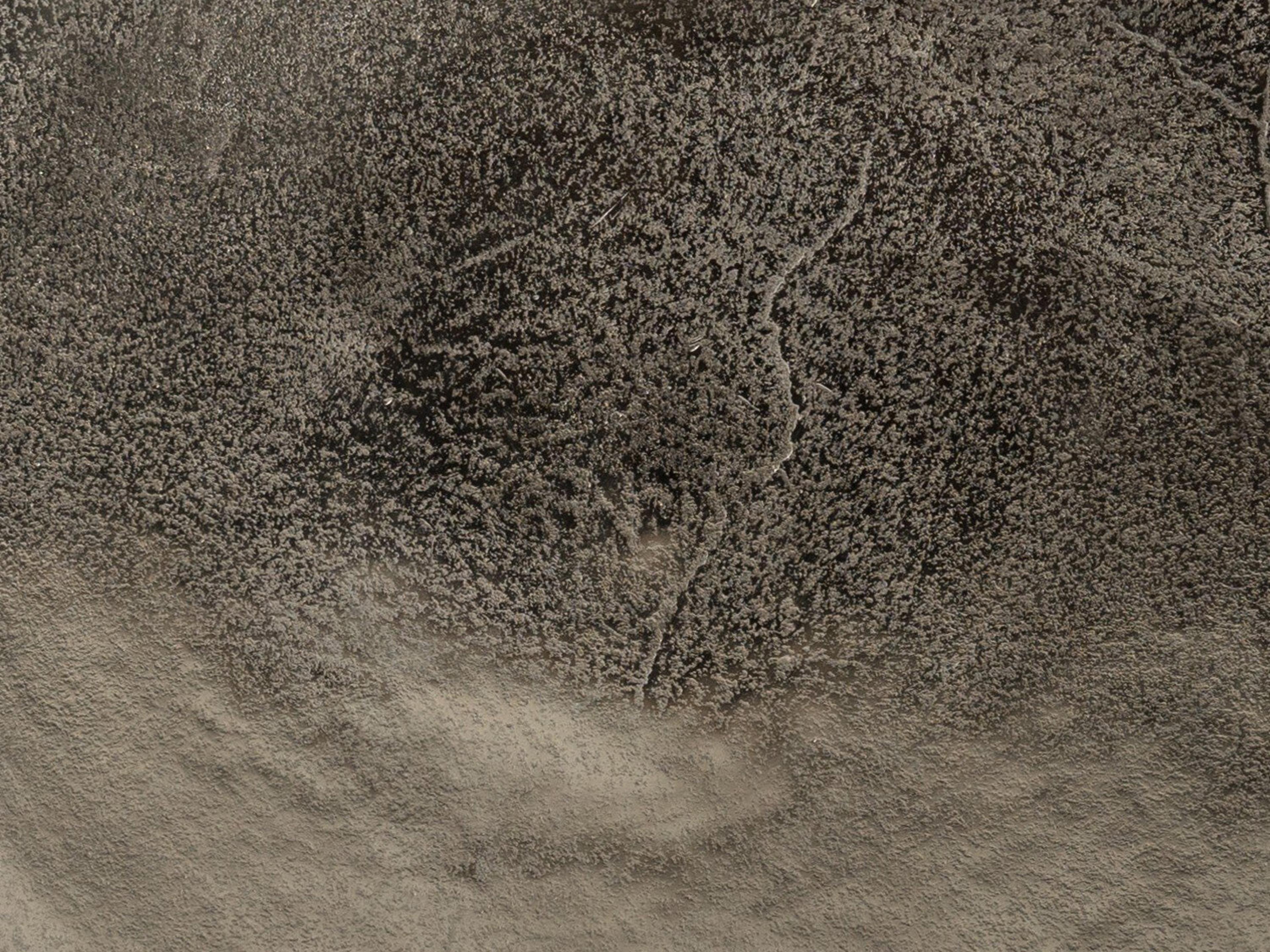 Four Hands Marlow Tulip Round Metal Raw Nickel End Table