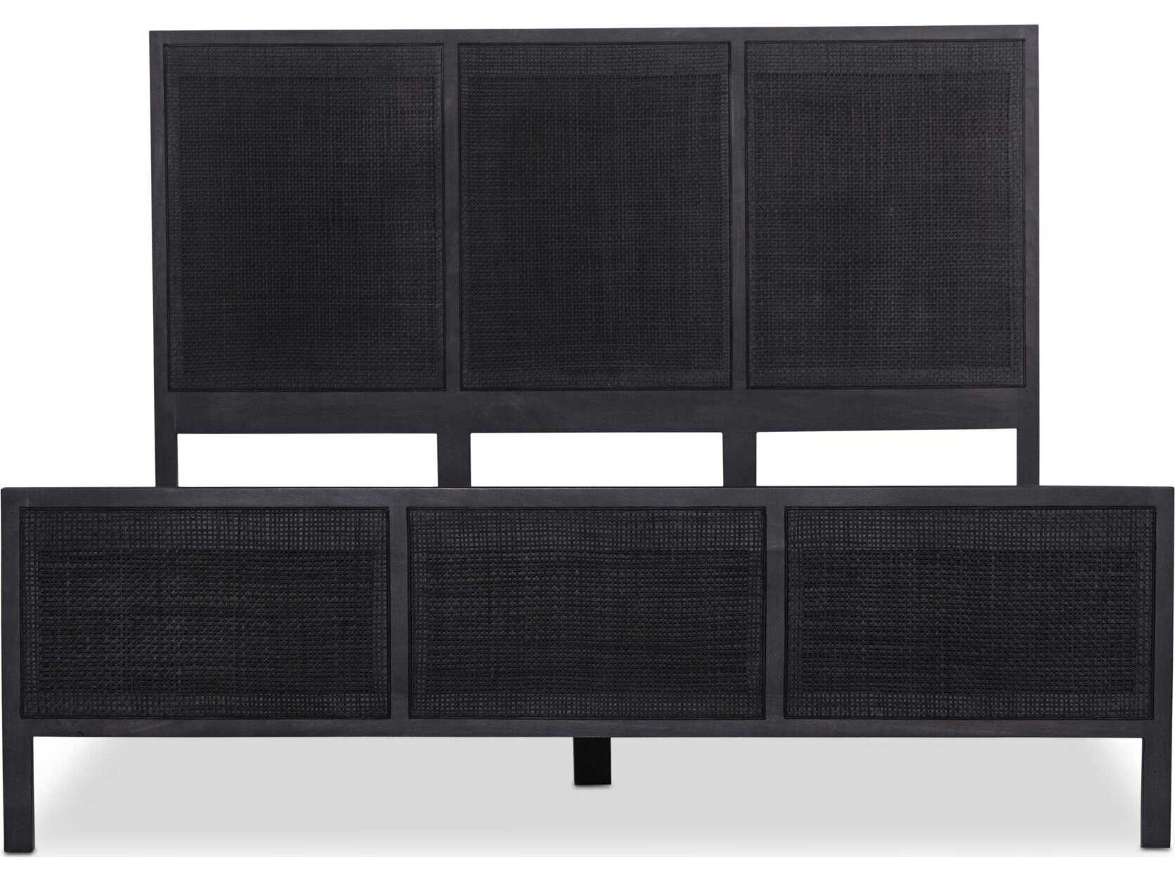 Four Hands Prescott Sydney Black Wash Queen Bed