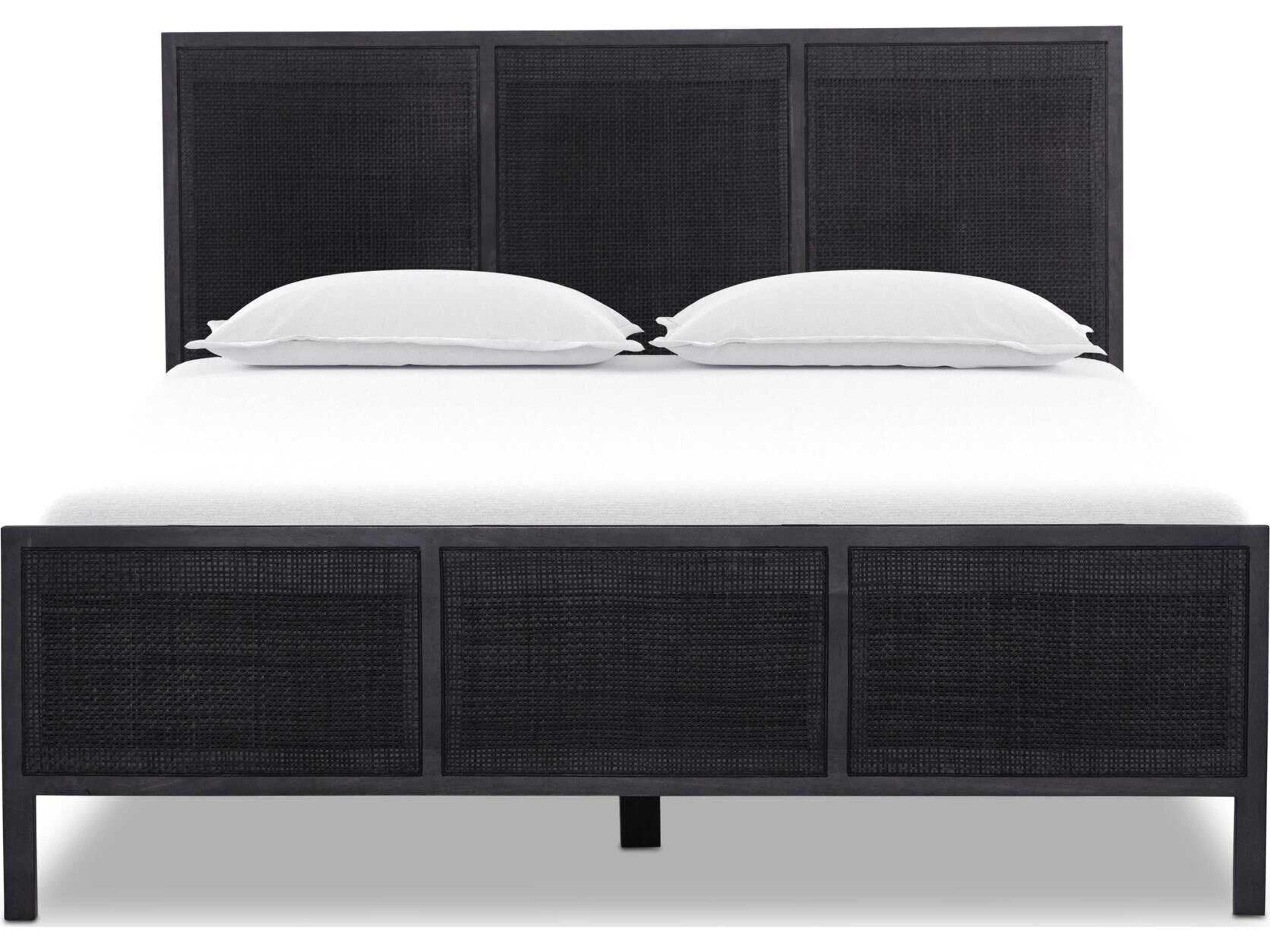 Four Hands Prescott Sydney Black Wash Queen Bed