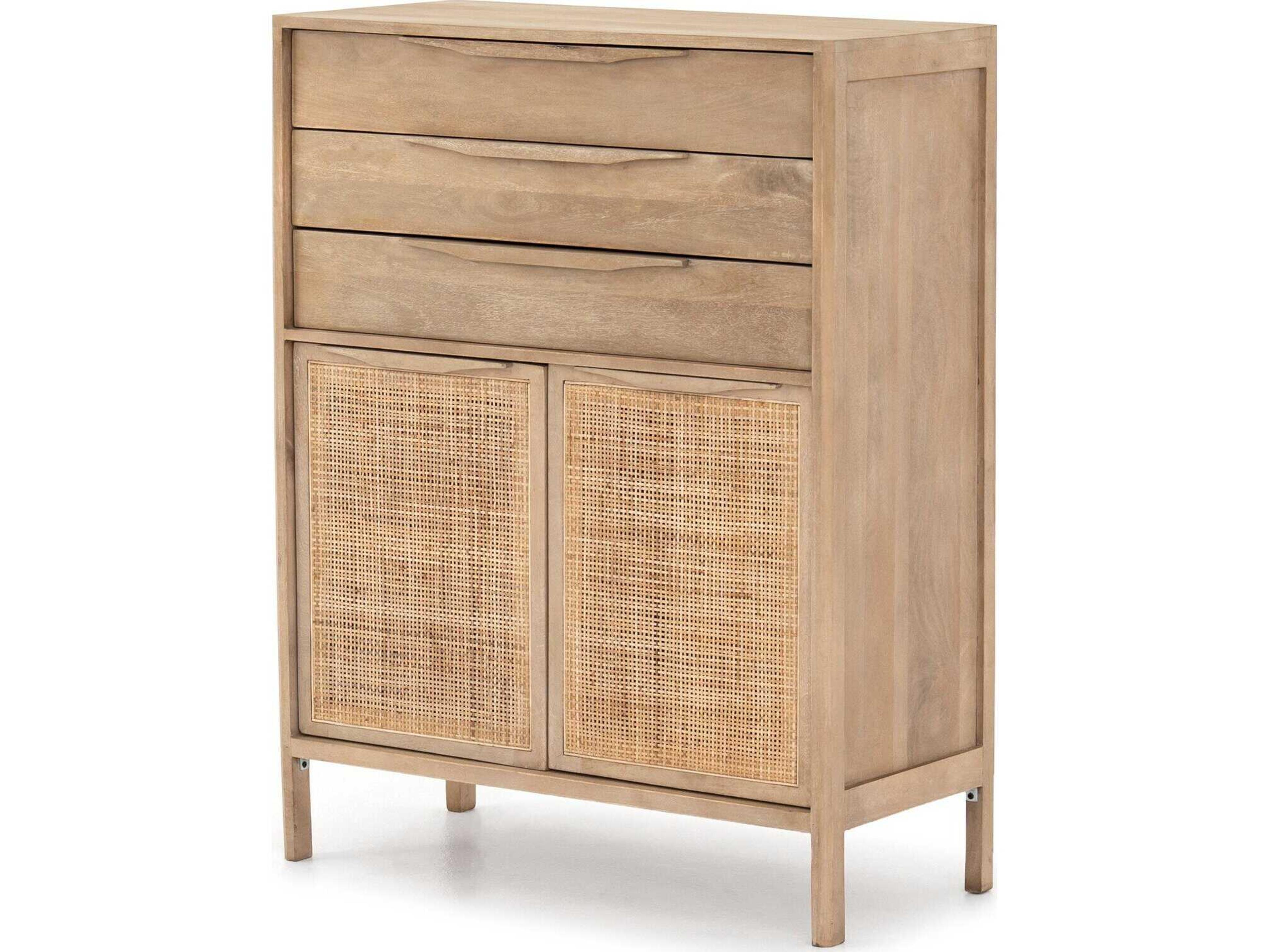 Prescott Sydney Natural Mango Tall Dresser