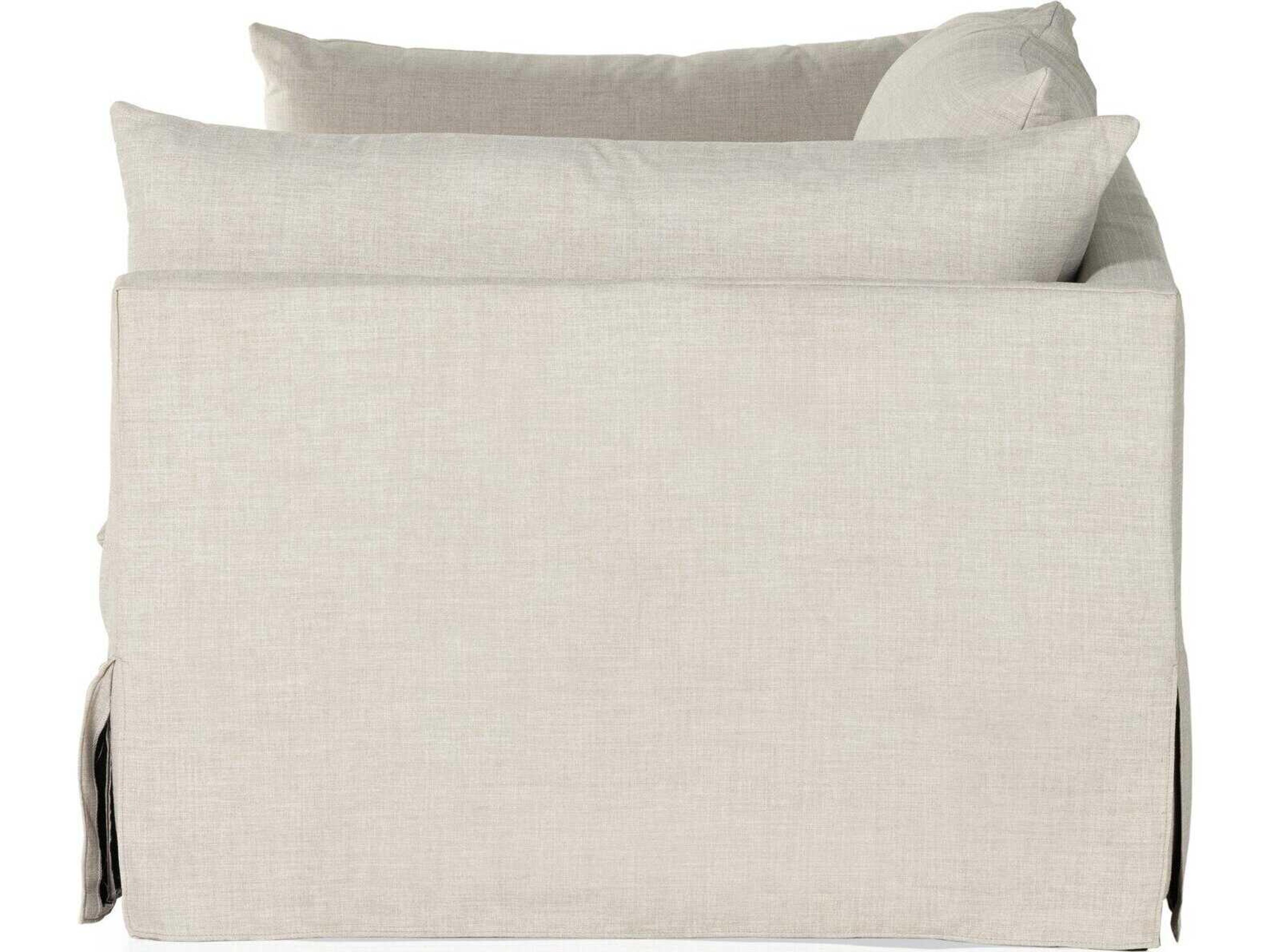 Four Hands Atelier Habitat Slipcover Bennett Moon Upholstered Slipcover Sofa