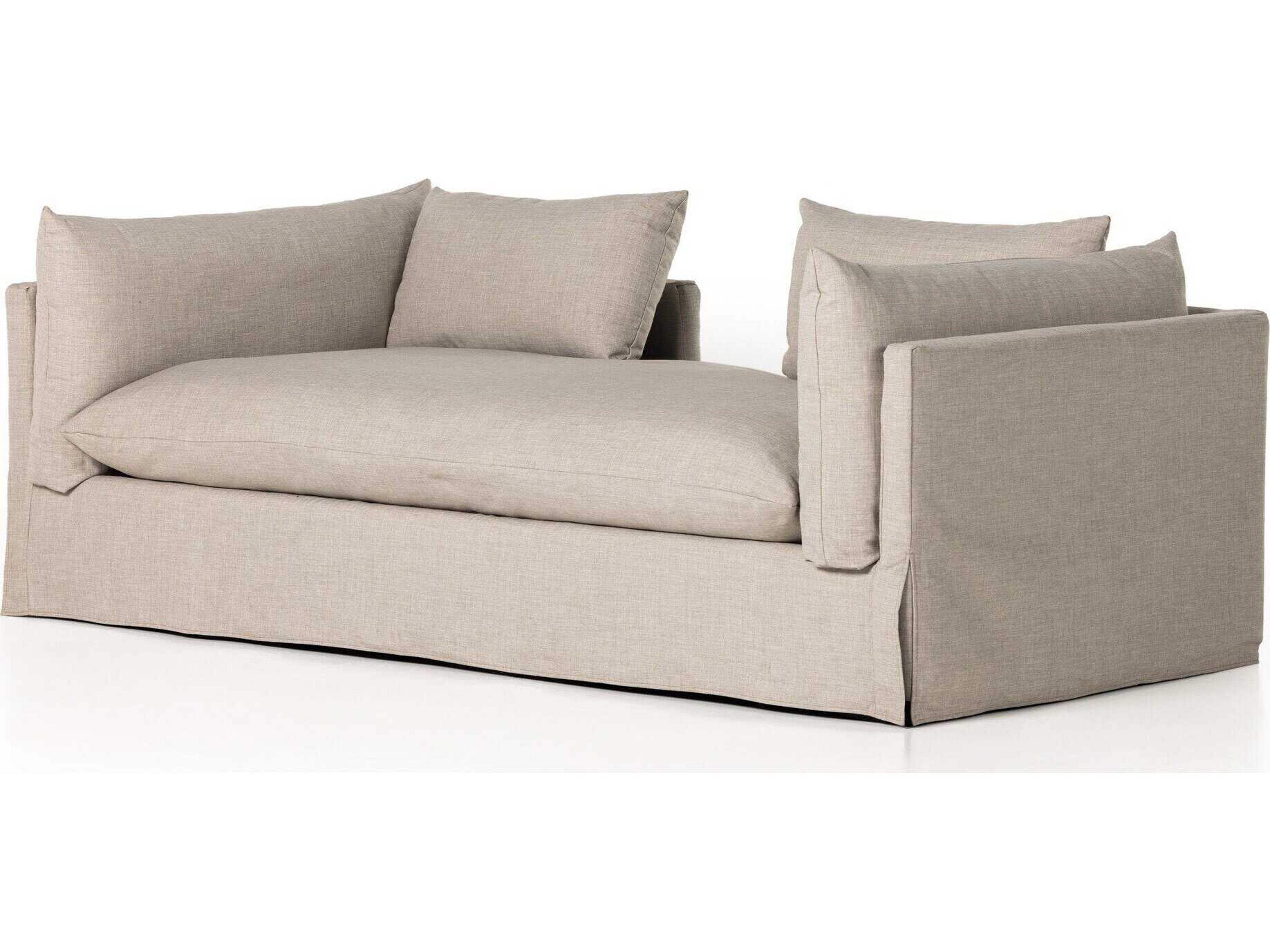 Atelier Habitat Slipcover Bennett Moon Upholstered Slipcover Chaise