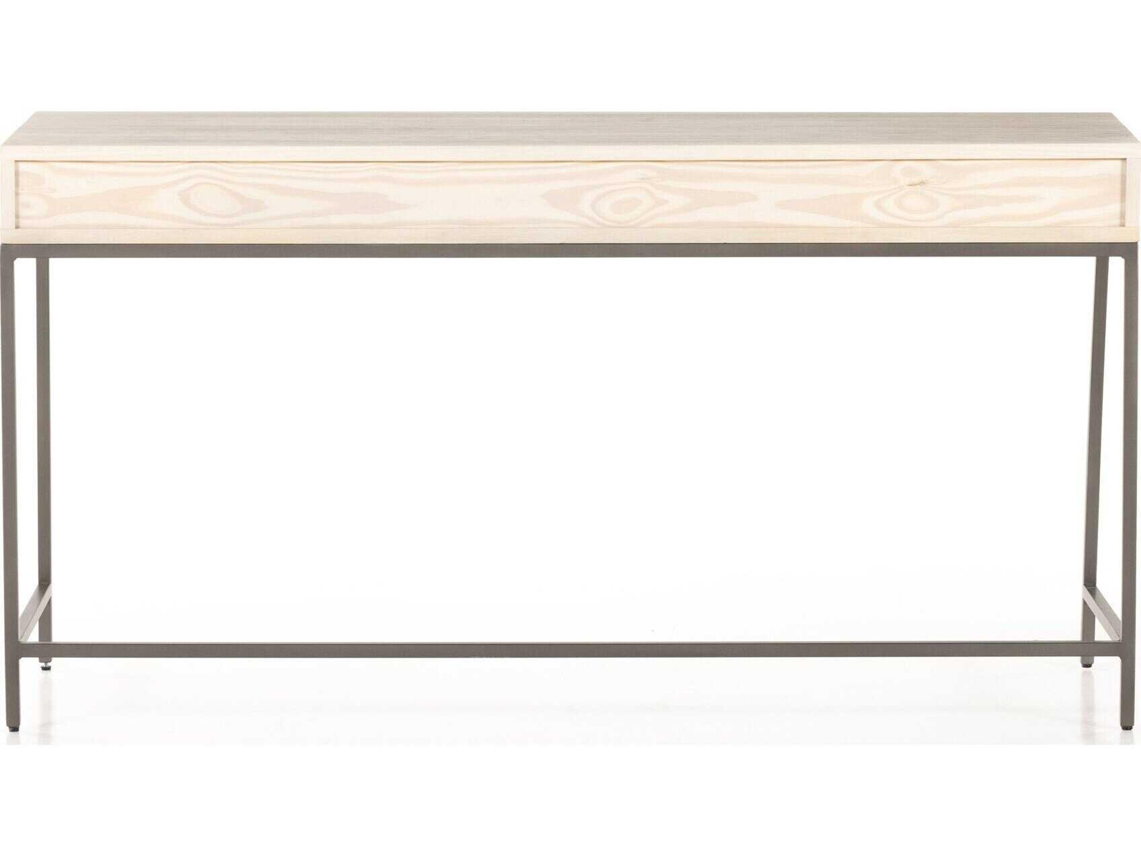 Luxecor Globetrotter Trey White Poplar Wood Writing Desk