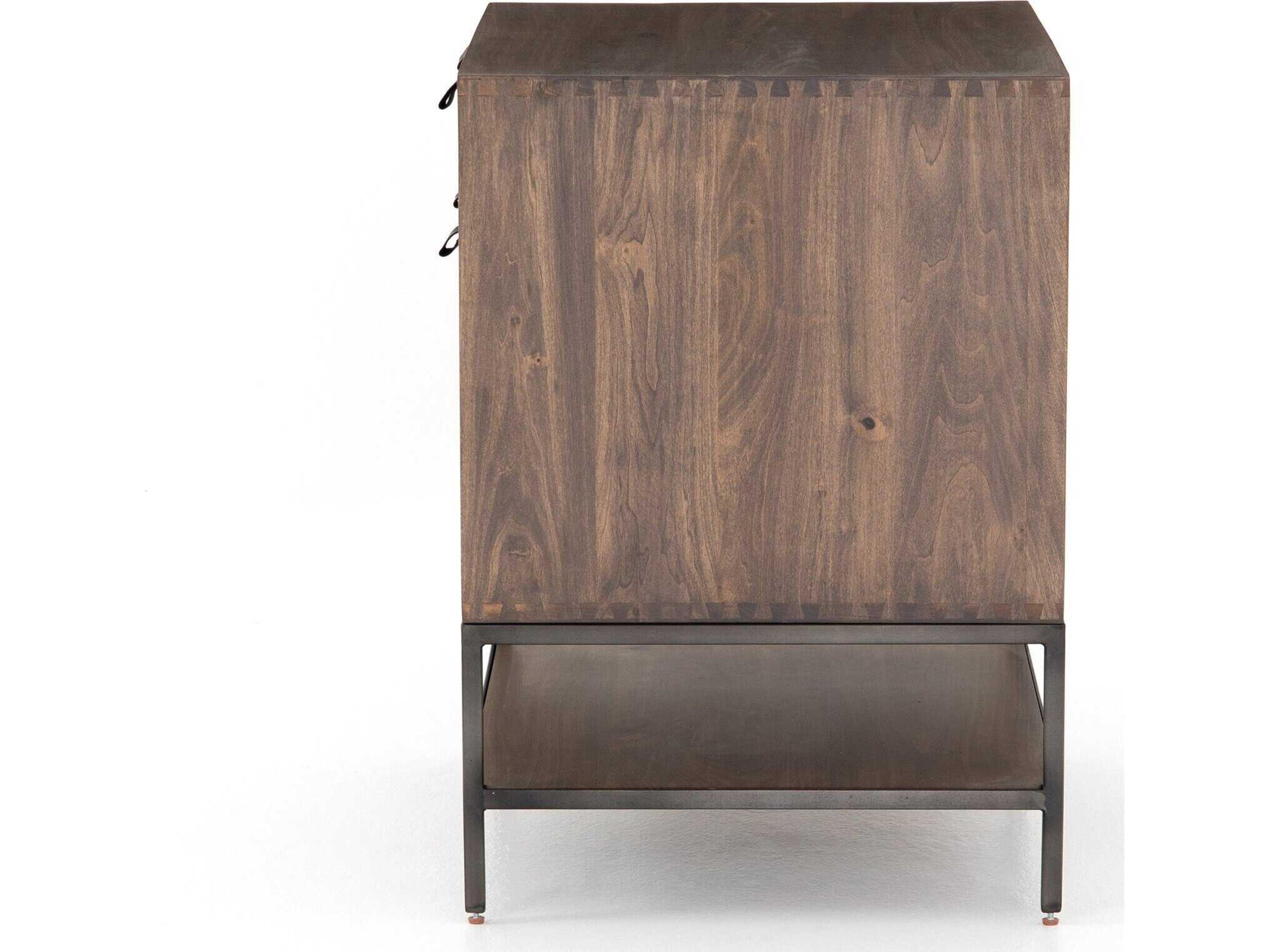 Four Hands Fulton Trey Auburn Poplar  Modular Filing Cabinet