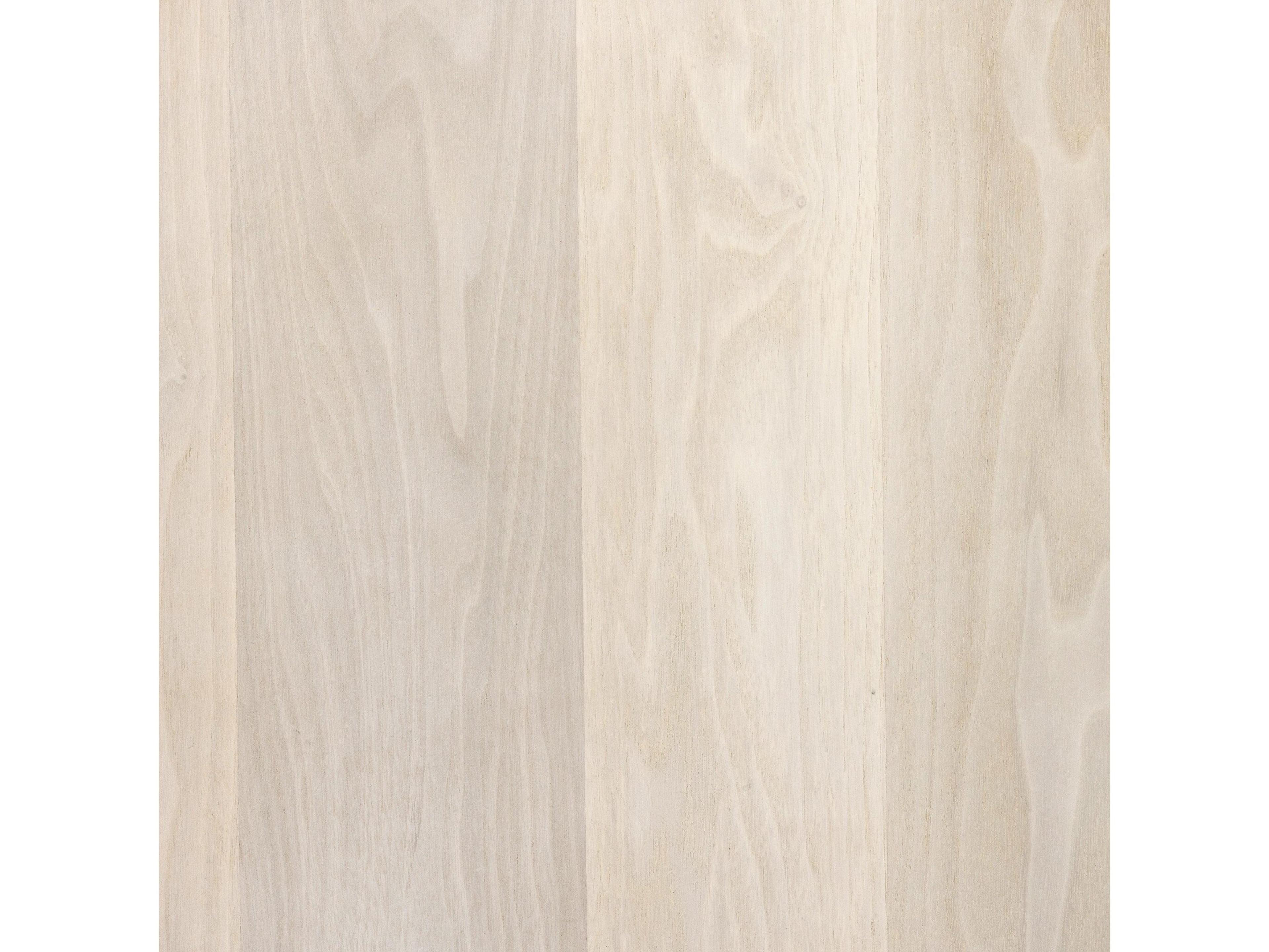 Four Hands Wesson Hudson Round Wood Beige Pine Ashen Walnut End Table